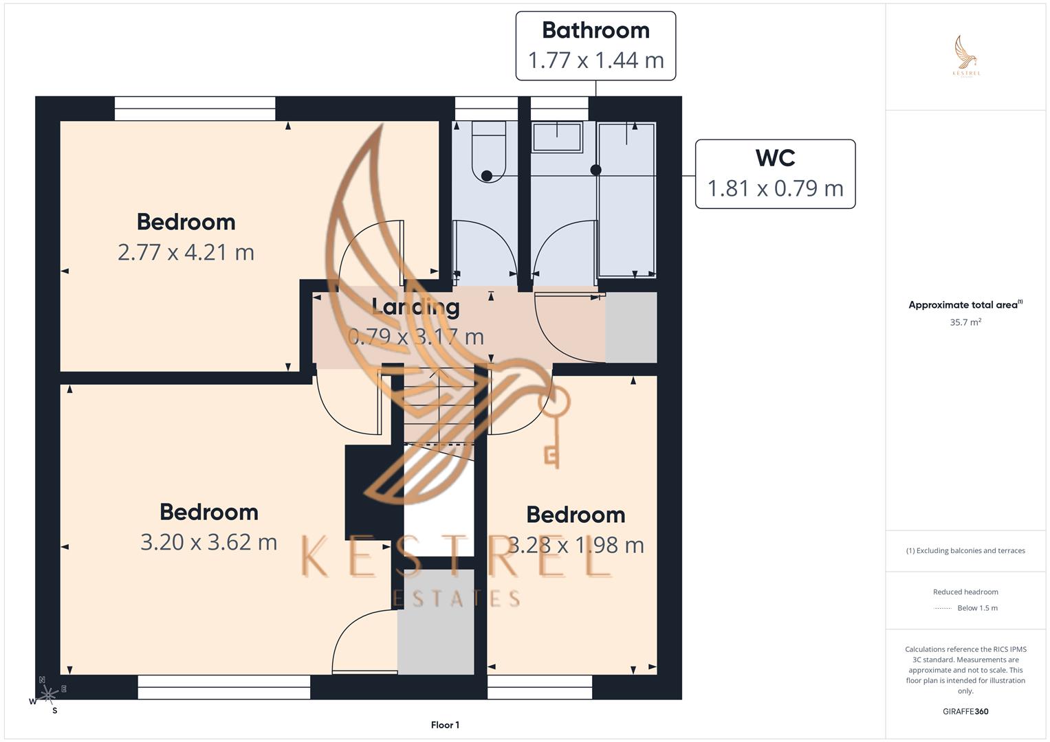 2, Hill Estate, Pontefract floorplan