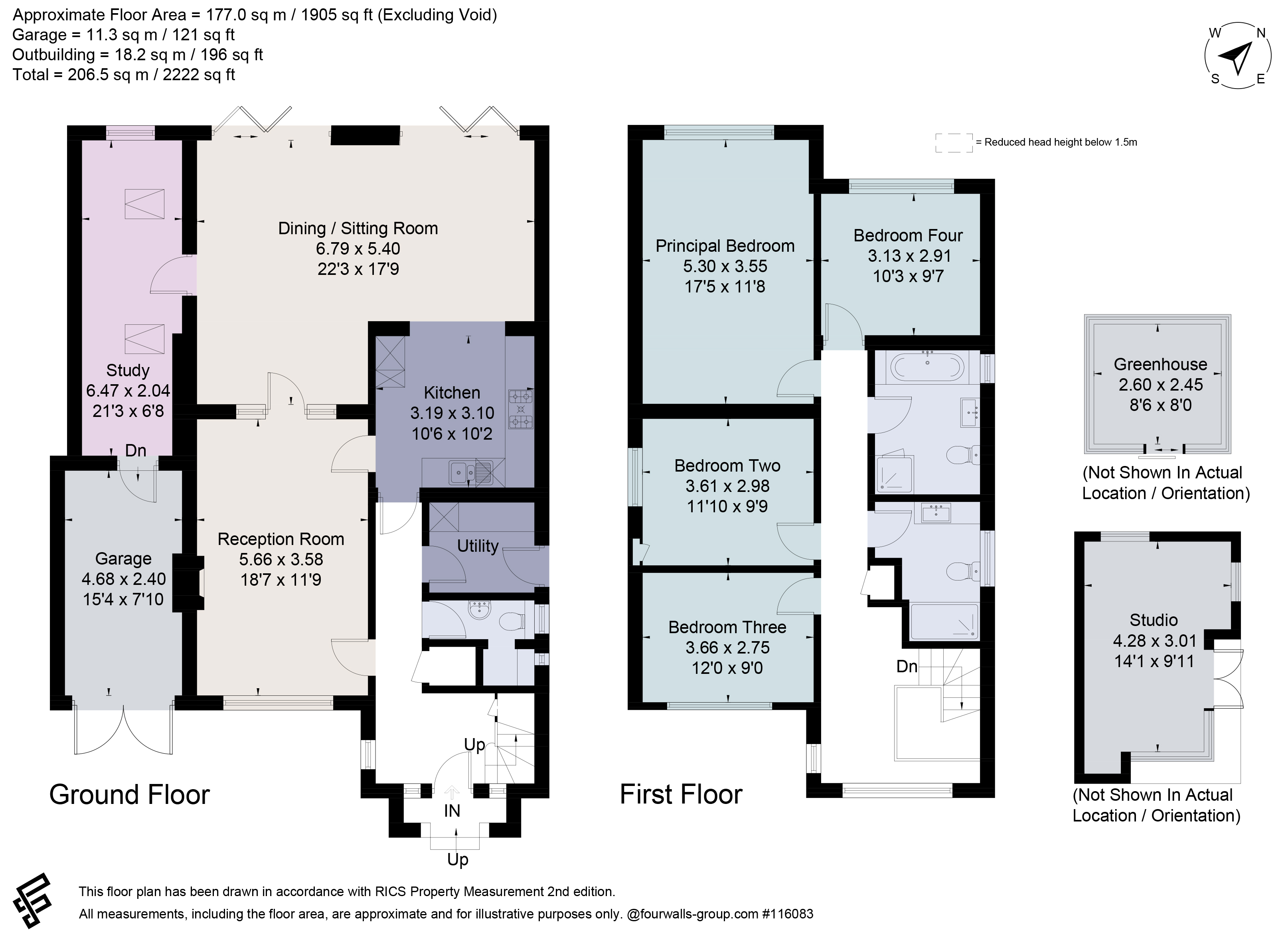 19, West Way, Hertfordshire floorplan