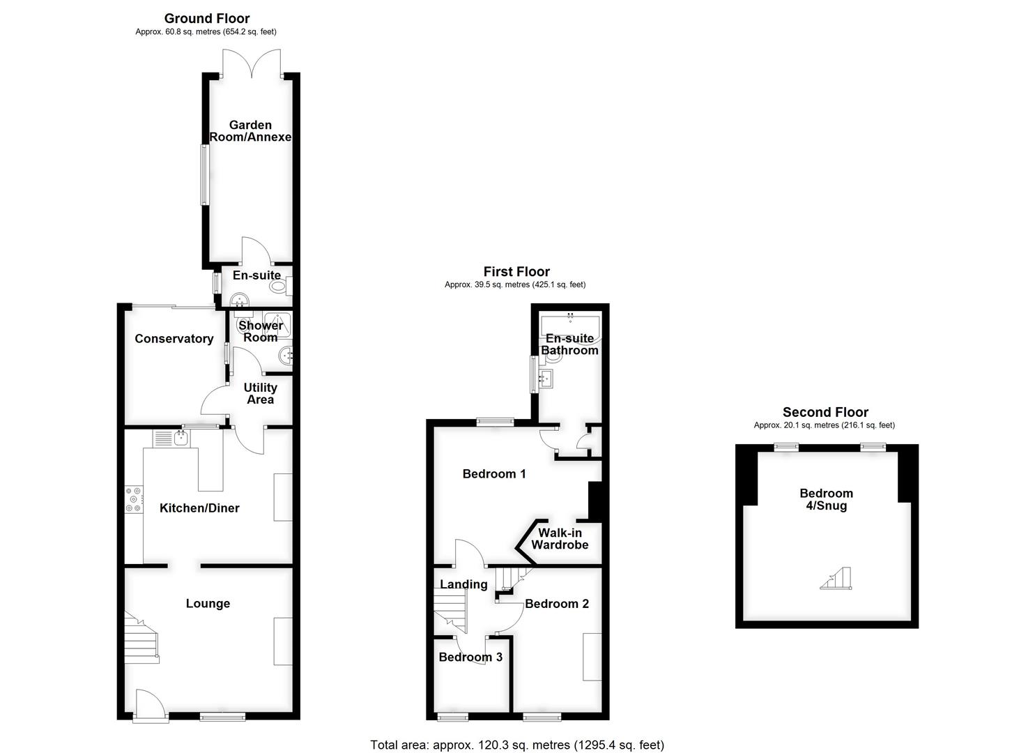134, Pinchbeck Road, Spalding floorplan