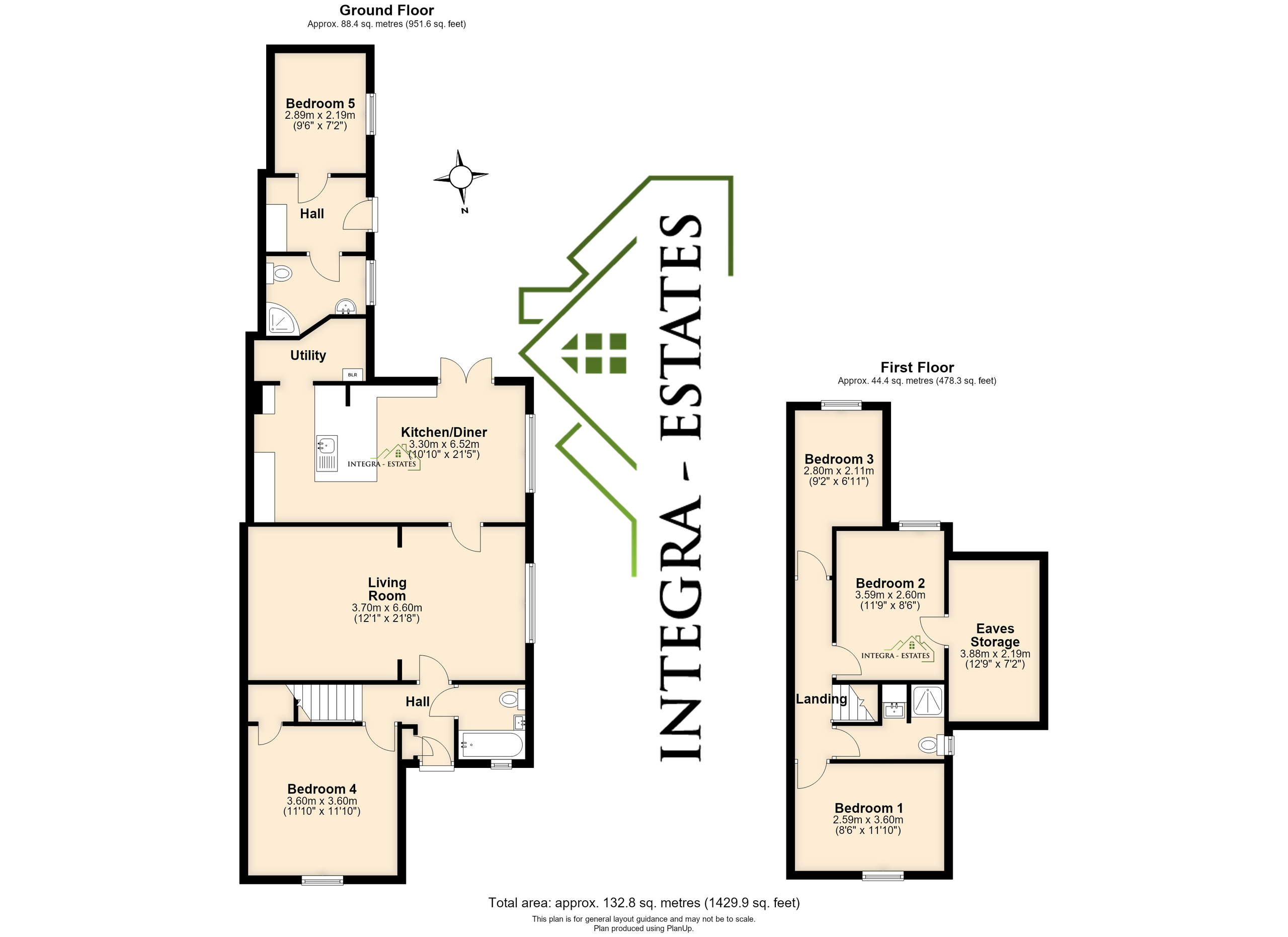 1, Dartford floorplan
