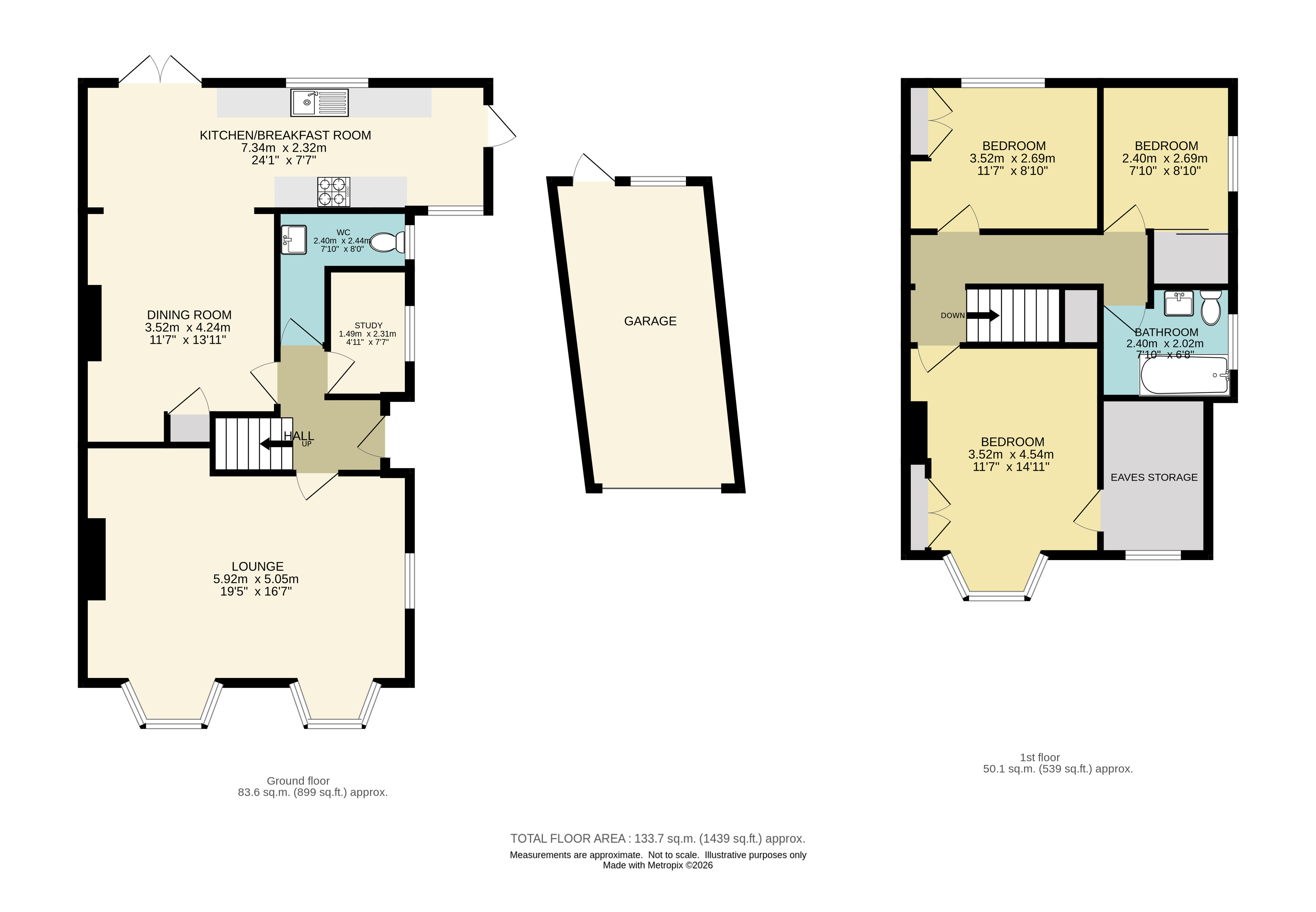 Brockenhurst Avenue, Worcester Park floorplan