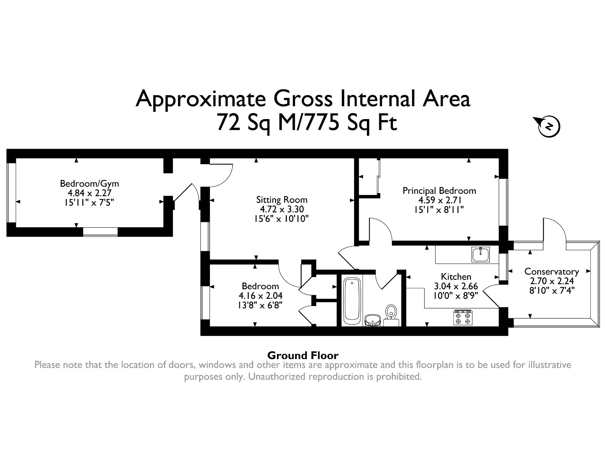 18, Oak Close, Bulwark, Chepstow floorplan