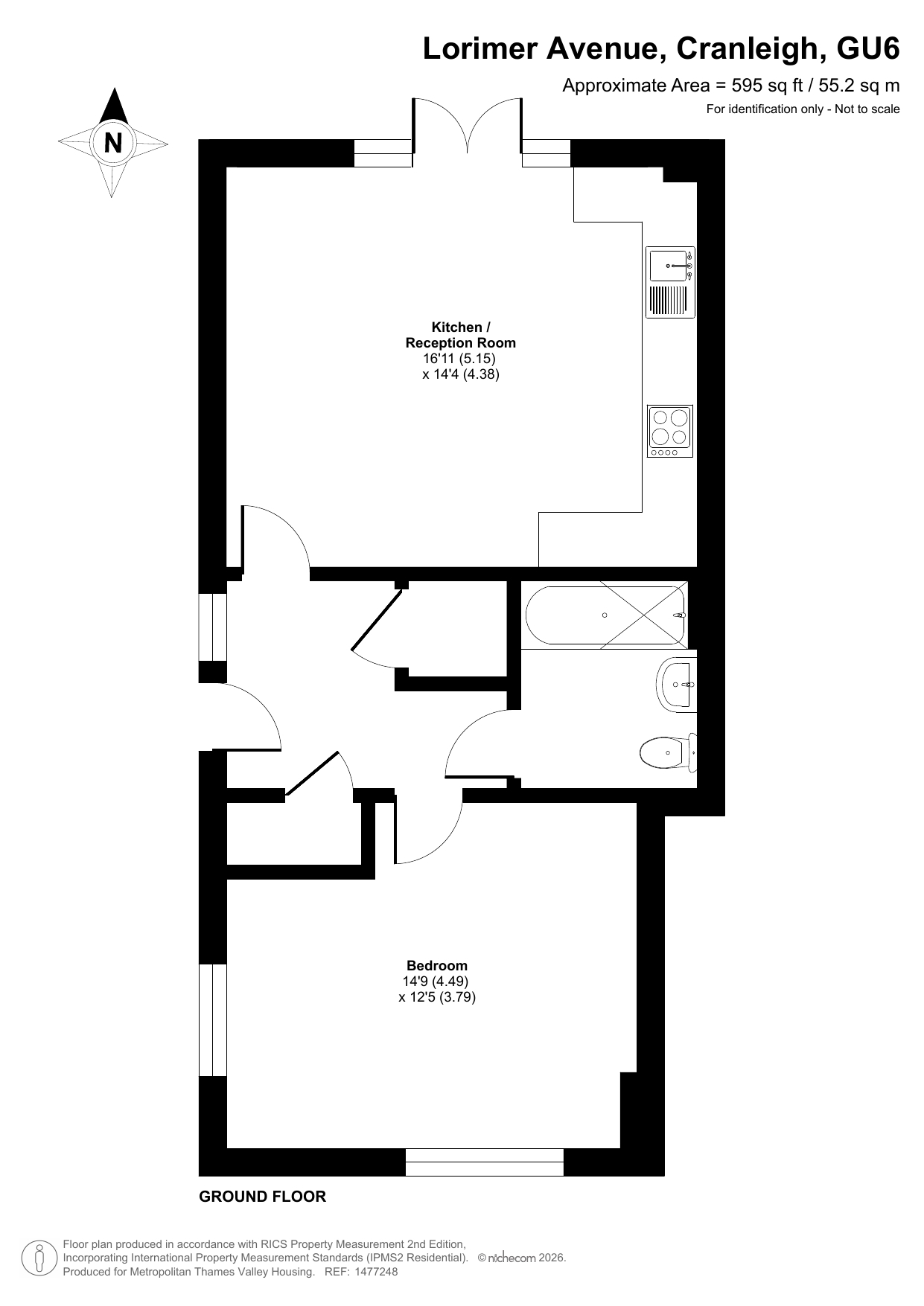 Lorimer Avenue, Cranleigh floorplan