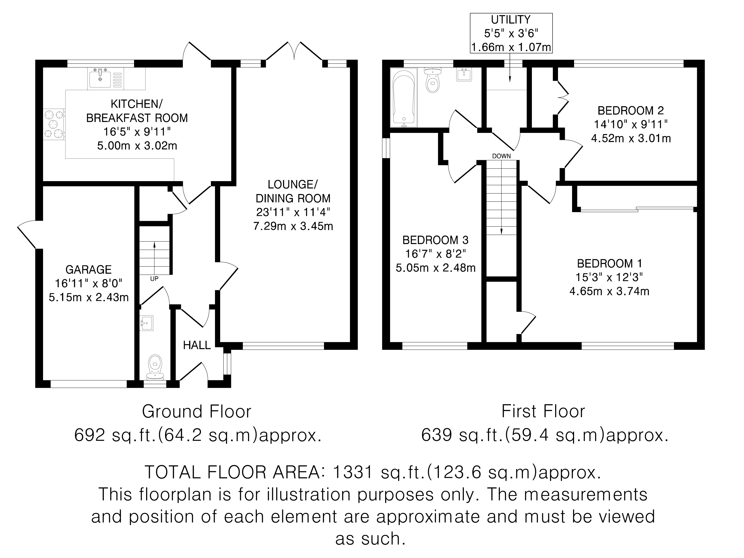5, Upper Hall Park, Berkhamsted floorplan