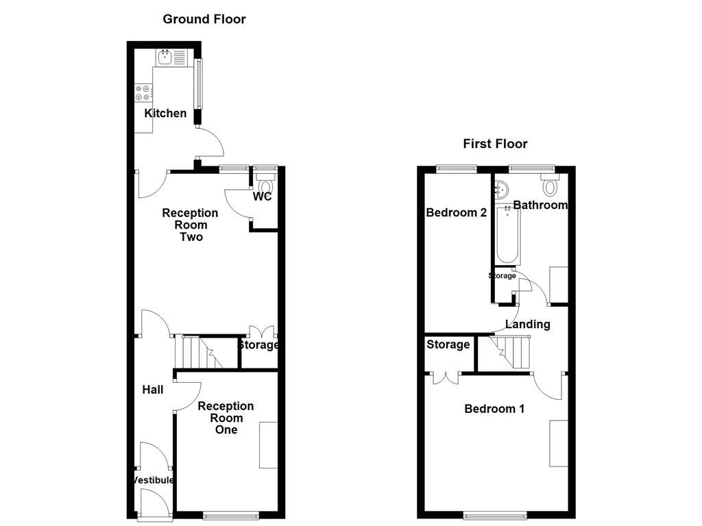 58, Lodge Street, Accrington floorplan