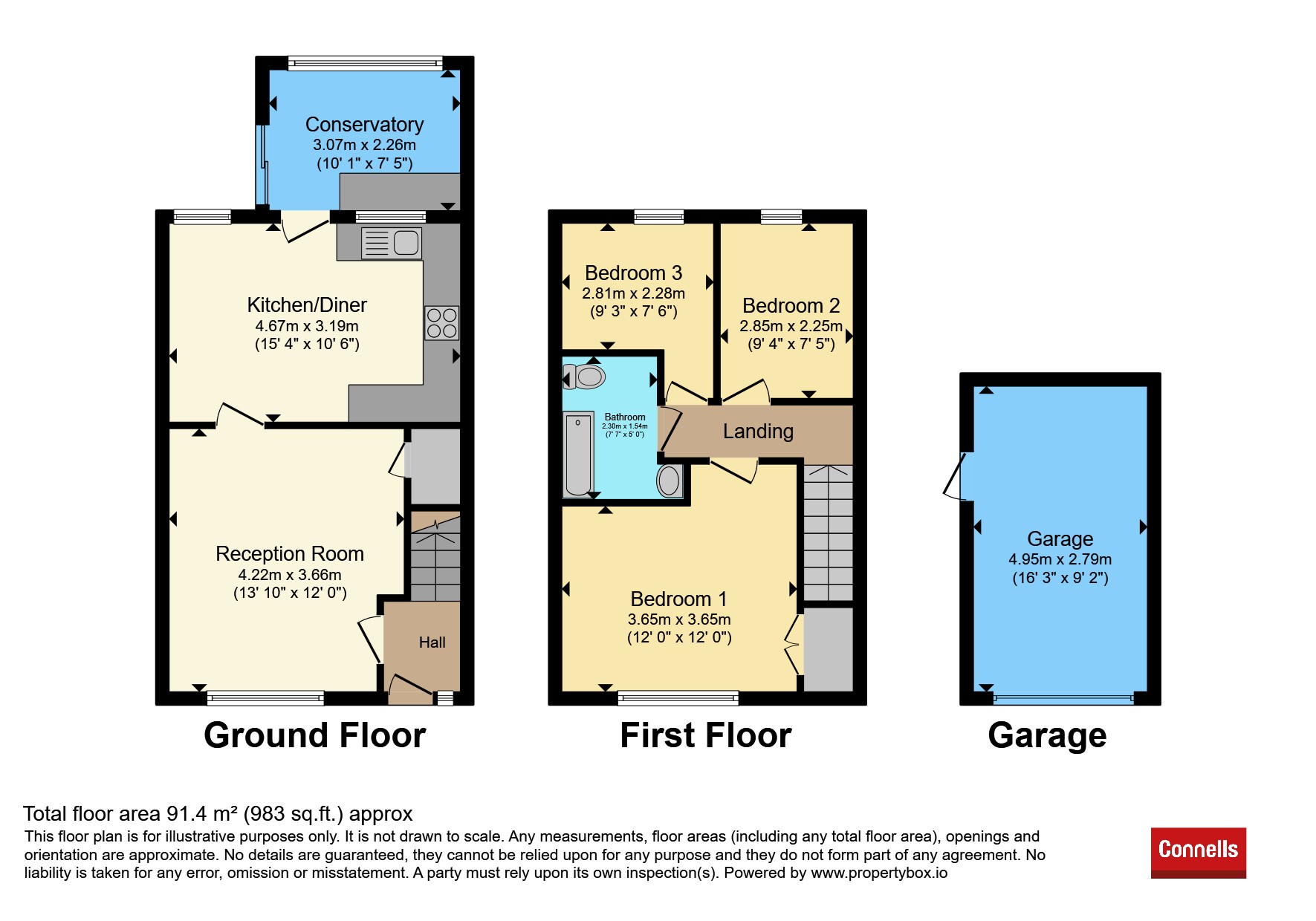 6, Meadow View, Bristol floorplan