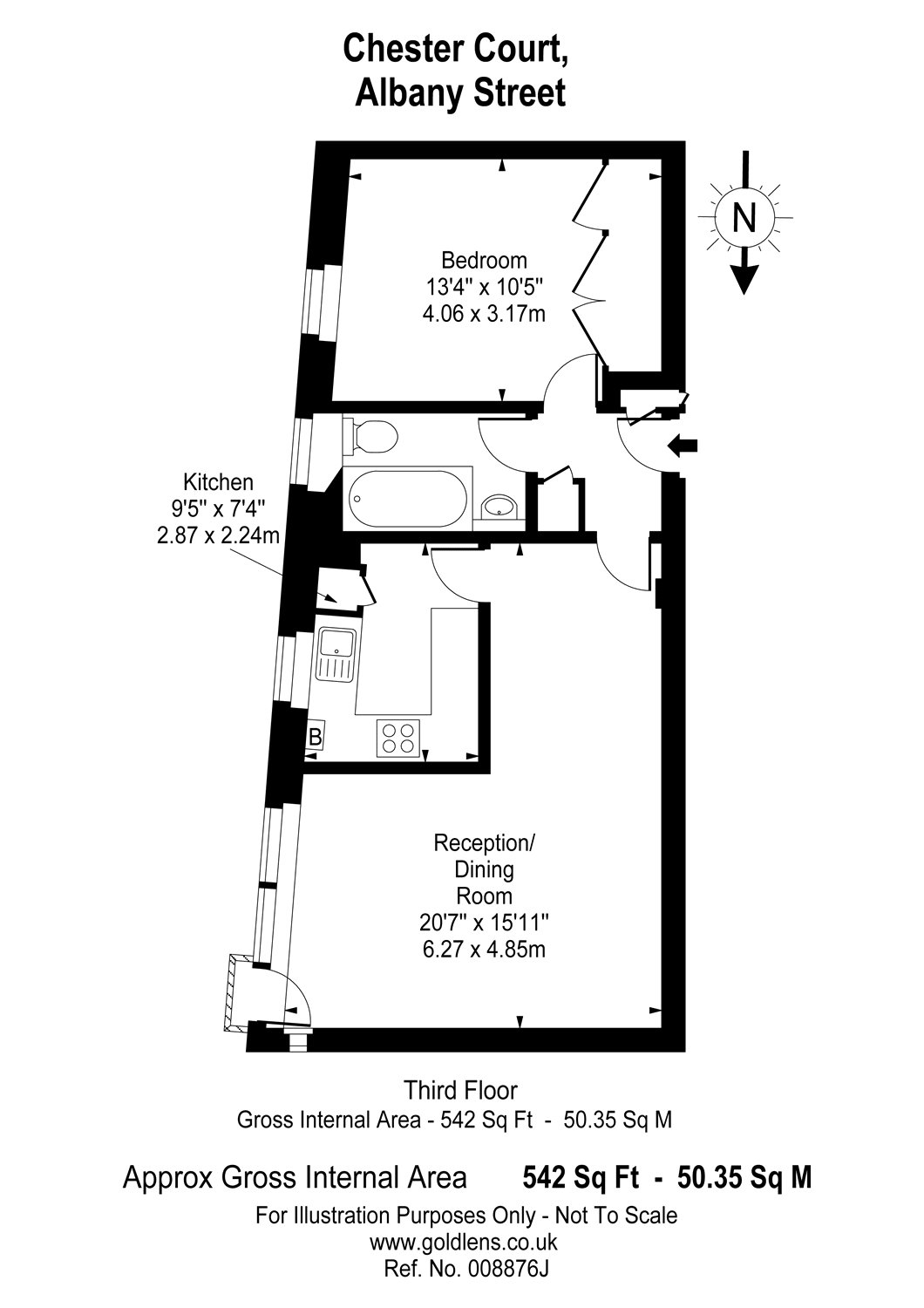 1 Bedrooms Flat to rent in Chester Court, Albany Street, London NW1