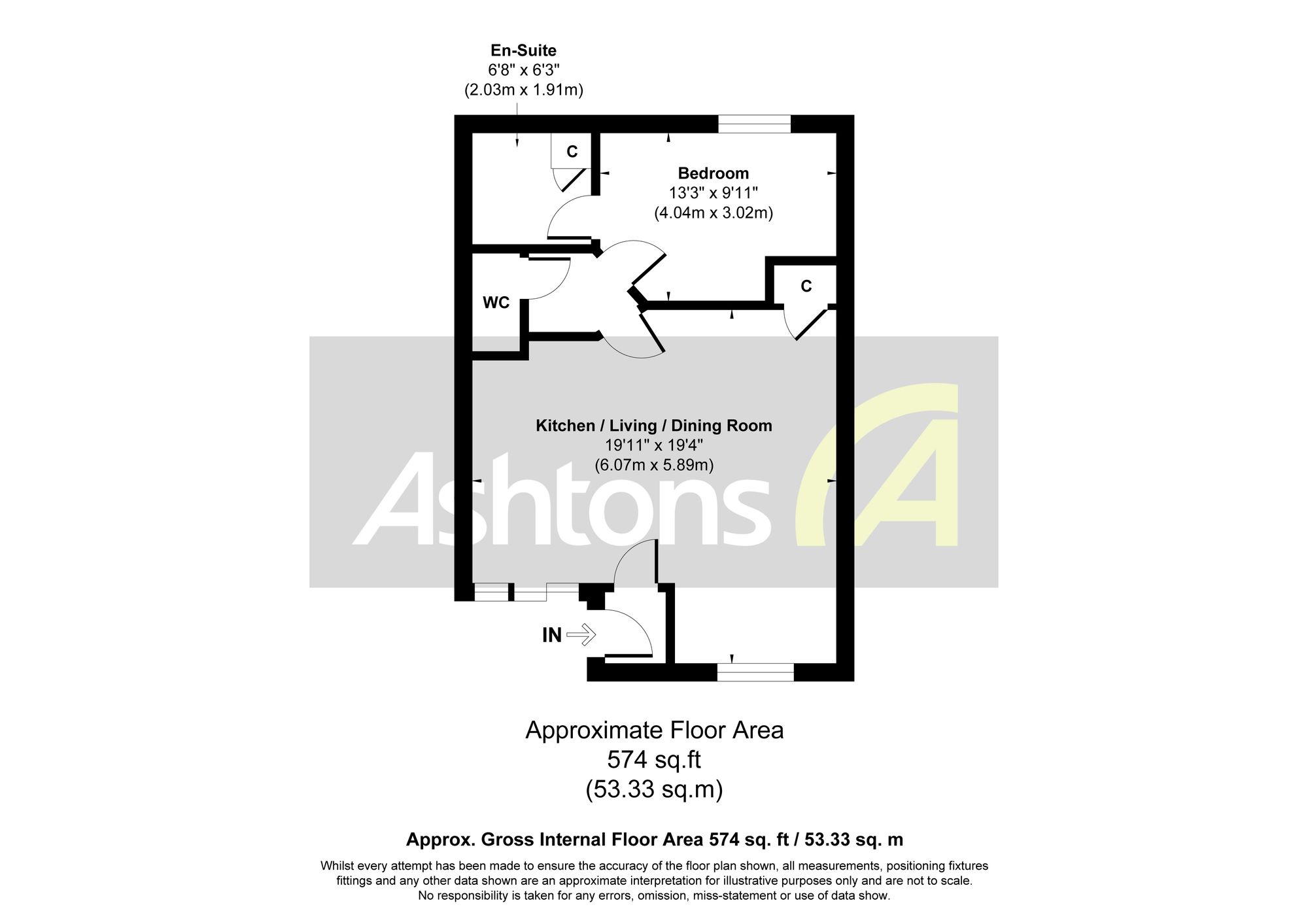 Flat 2, Brindley Wharf Waterfront, Warrington floorplan