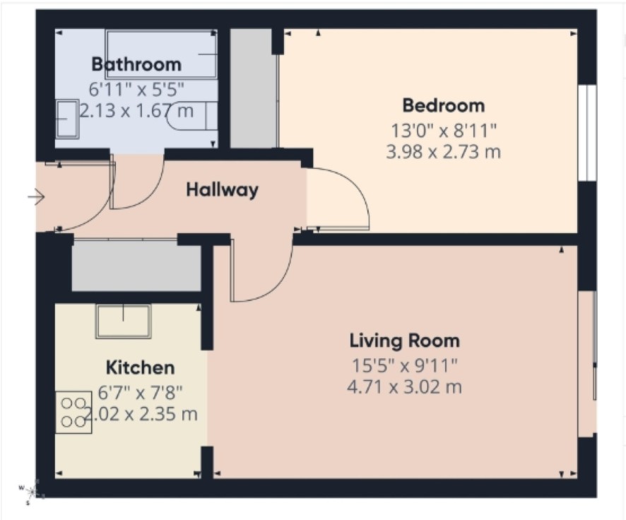 9 Havenfield, Arbury Road, Cambridge floorplan
