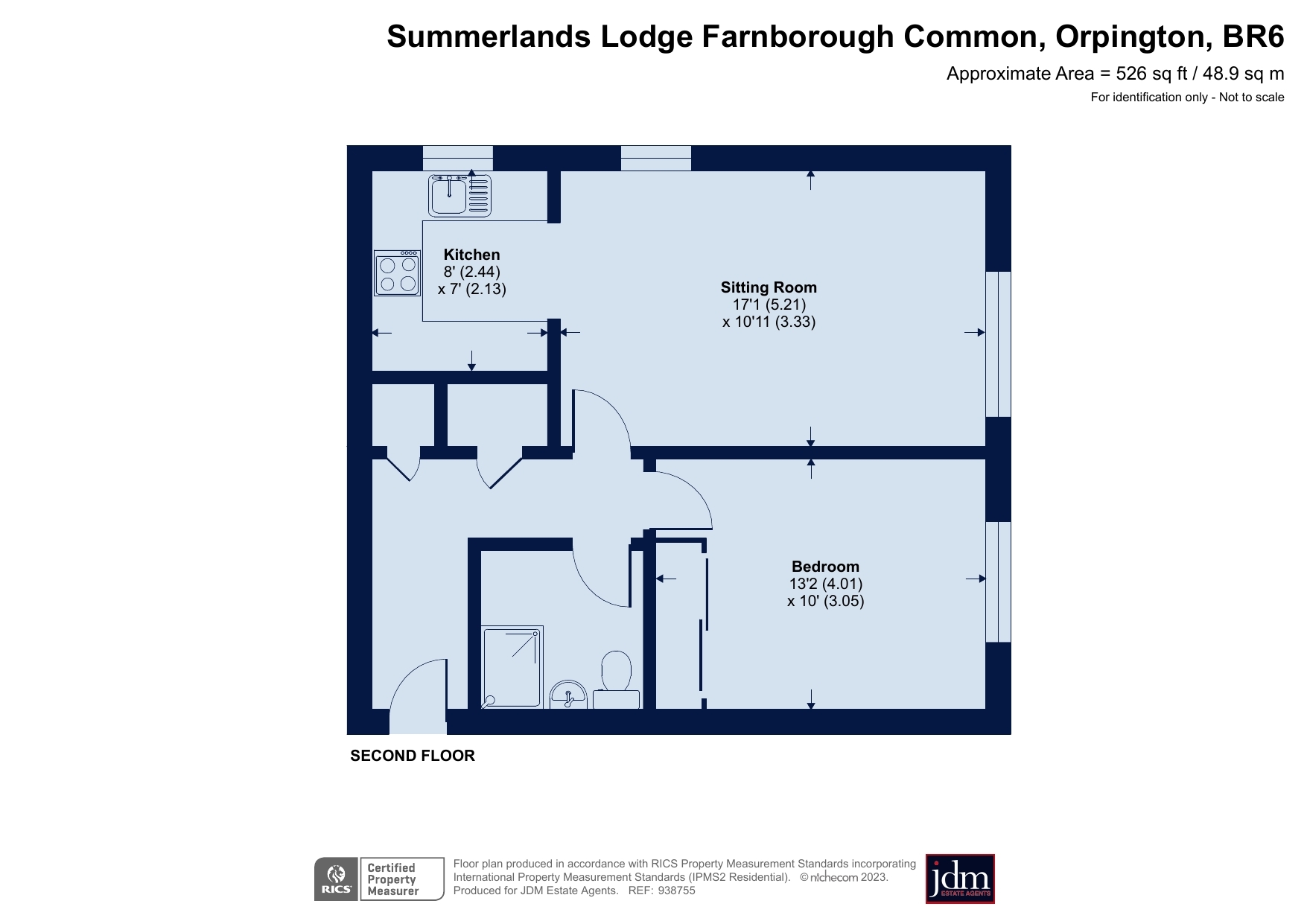 Farnborough Common, Orpington, Kent BR6, 1 bedroom flat for sale