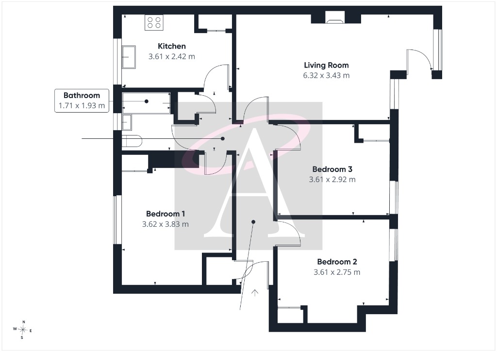 Sannox Gardens, Glasgow floorplan