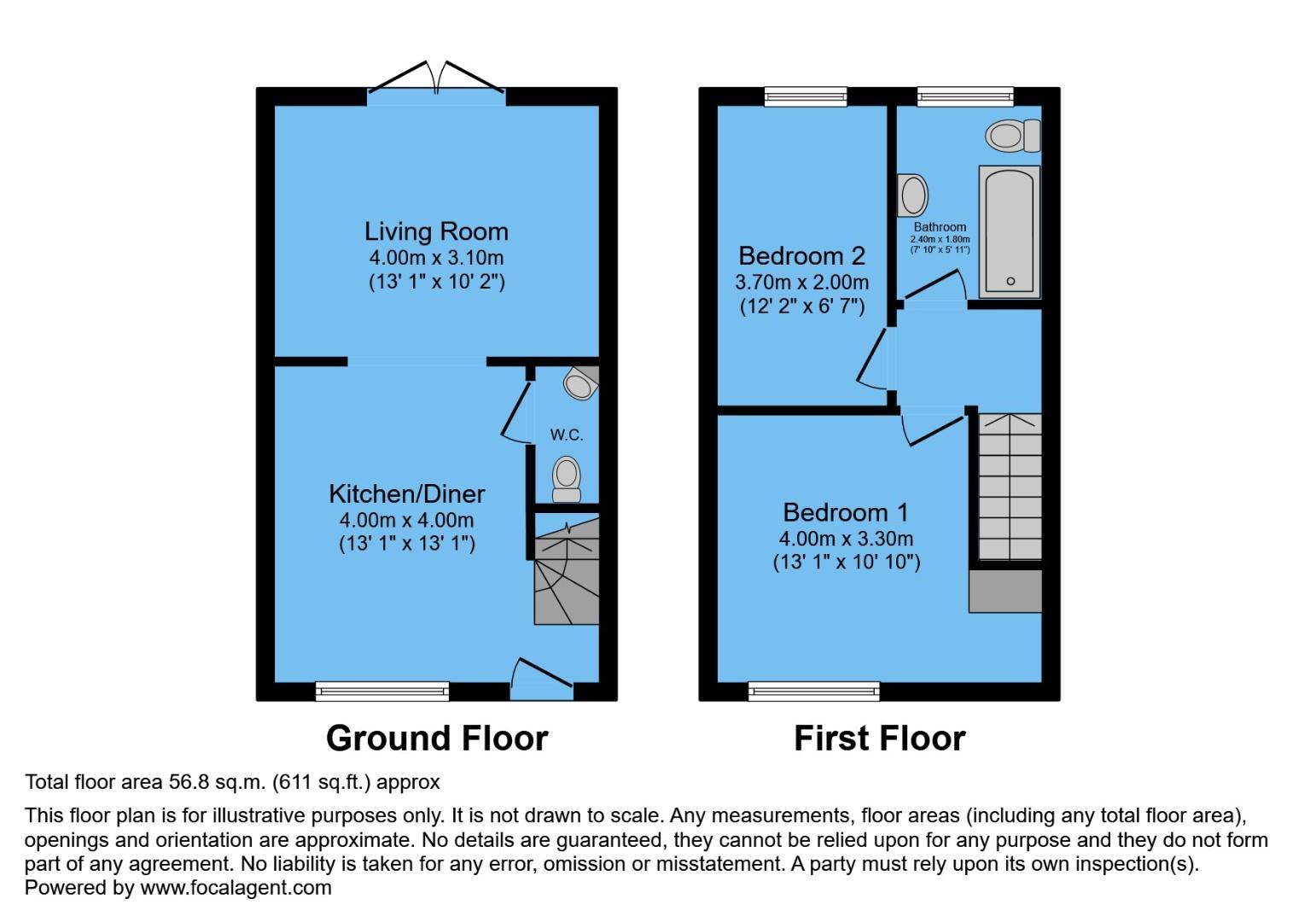 49, Chesterfield Road, Chesterfield floorplan