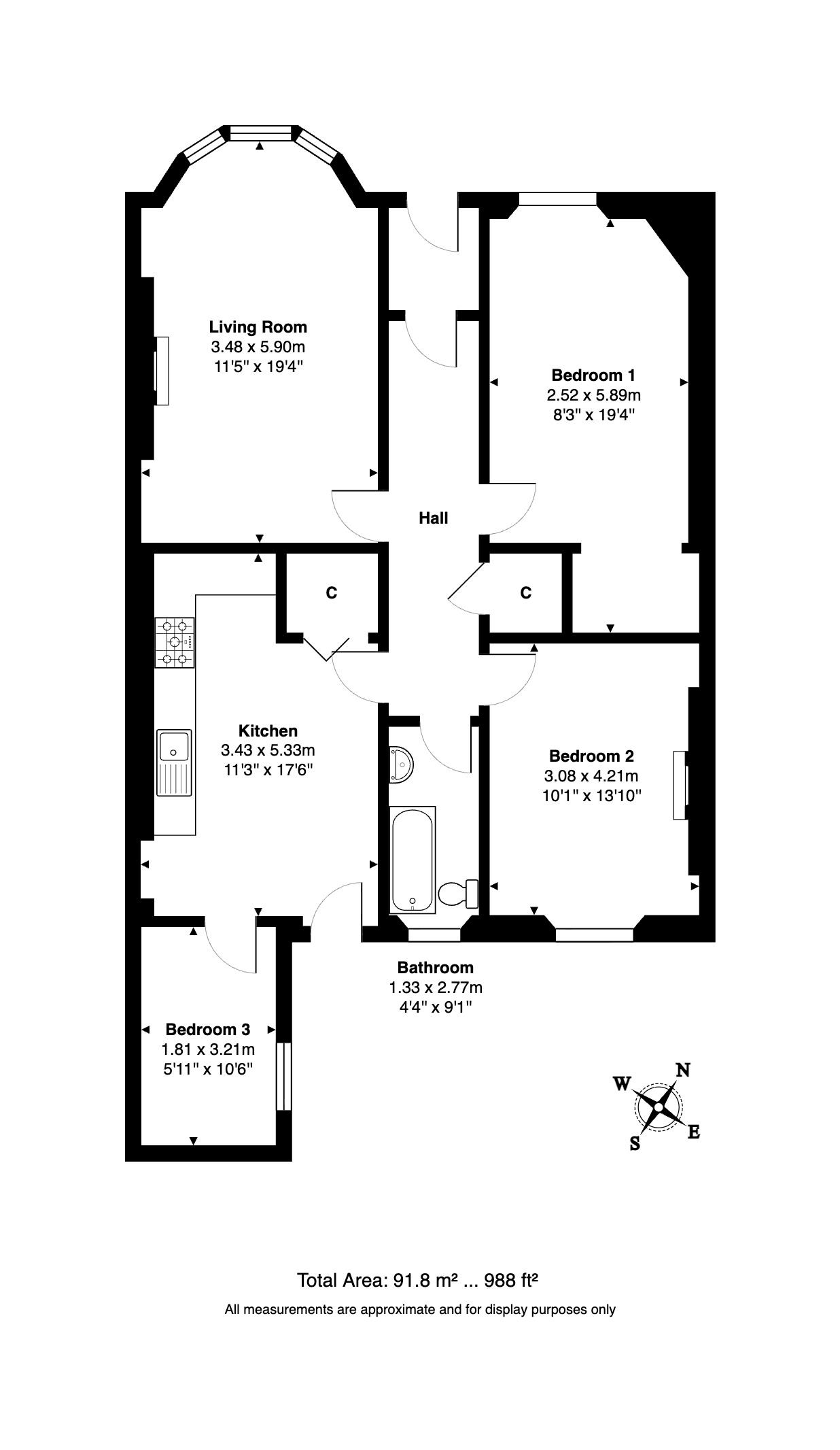 7, Bellfield Avenue, Musselburgh floorplan