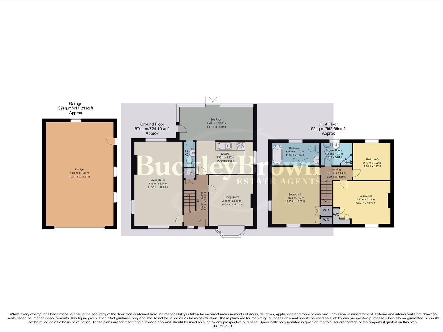 9, St. Edmunds Avenue, Mansfield floorplan