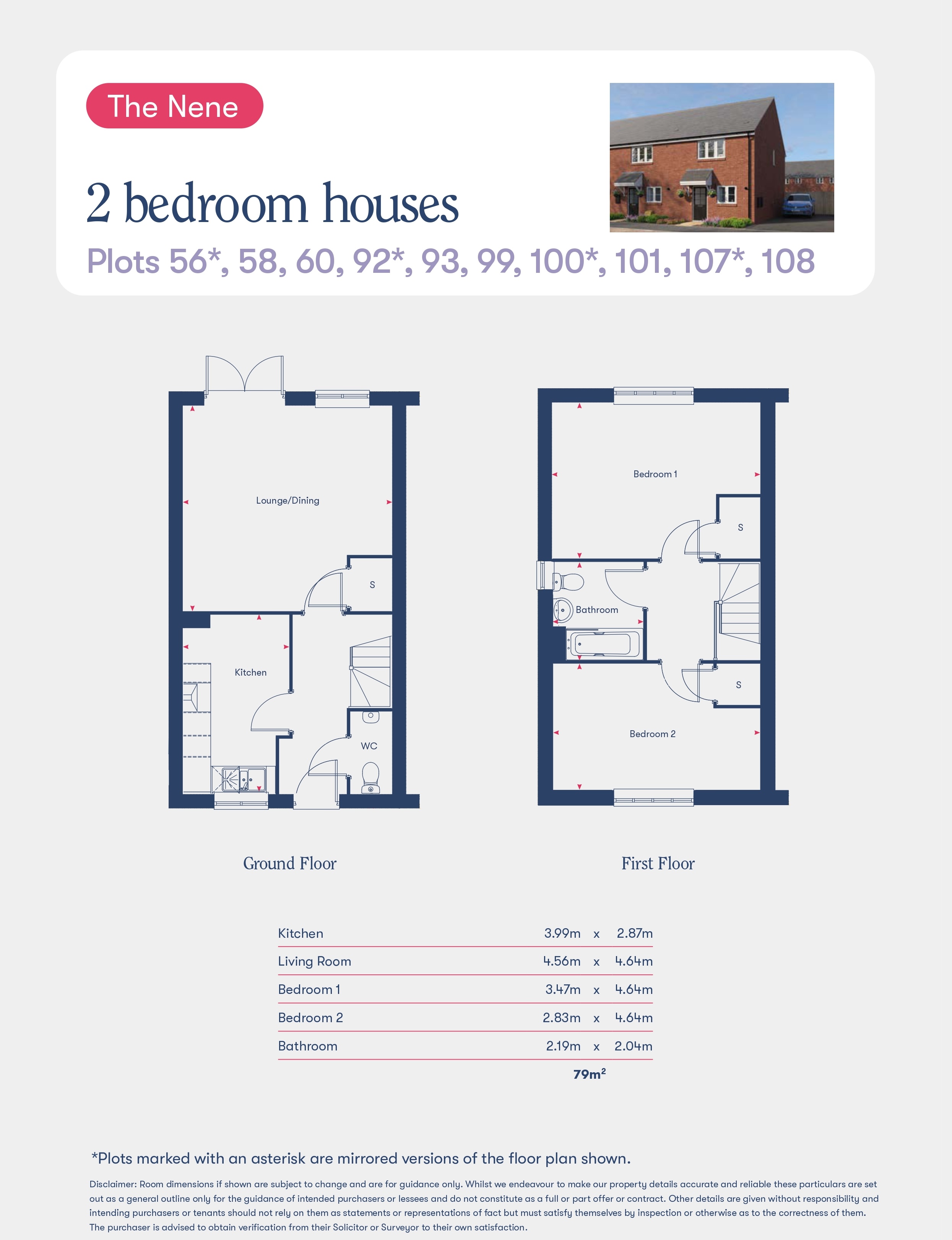 Upwell Road, March floorplan