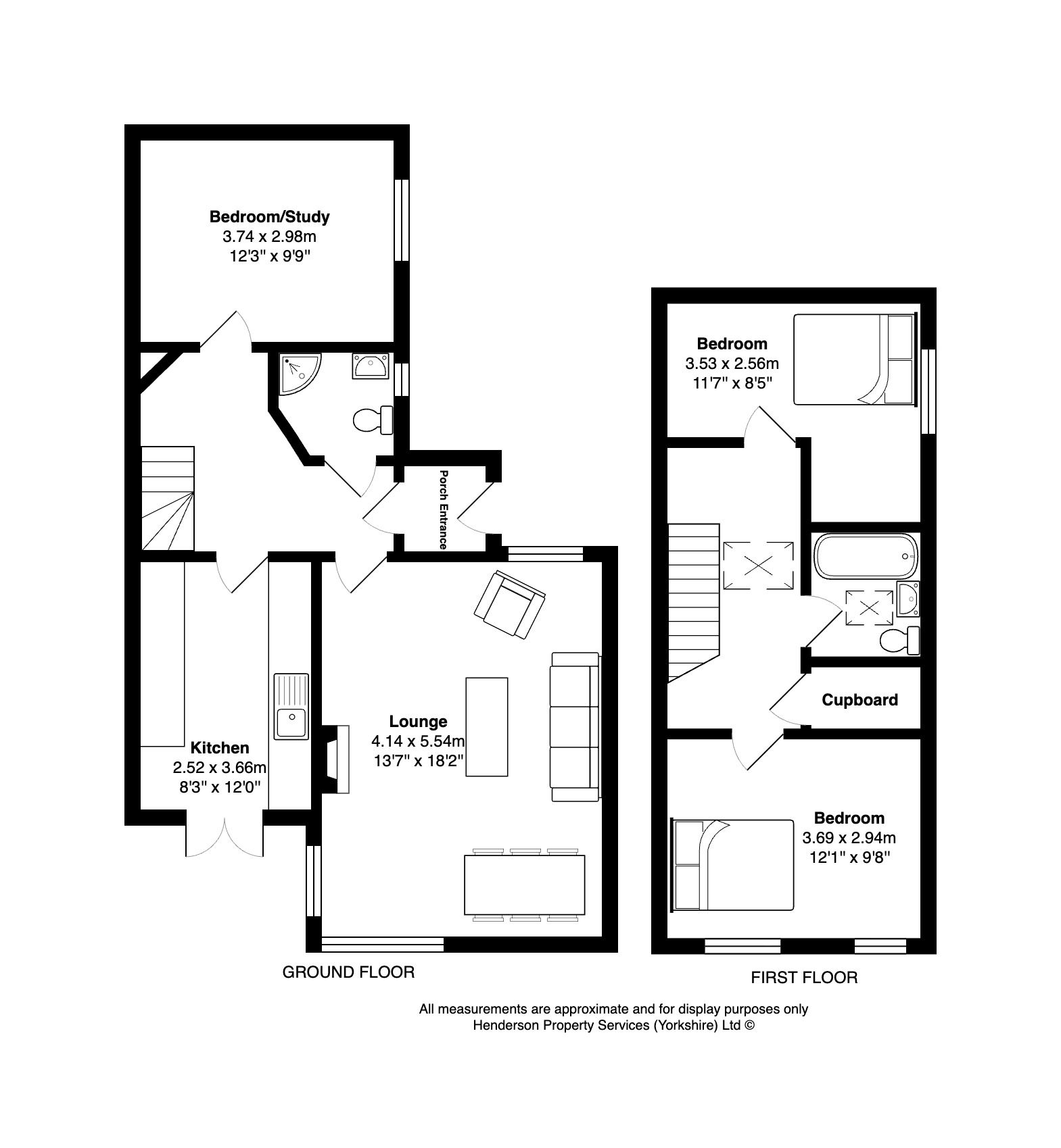 14, Ellerby Lane, Saltburn-by-the-sea floorplan