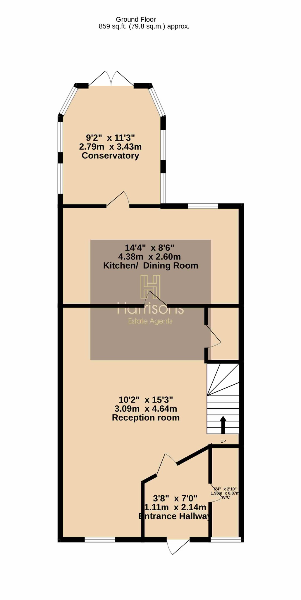 141 Ellesmere Road, Bolton, Lancashire floorplan