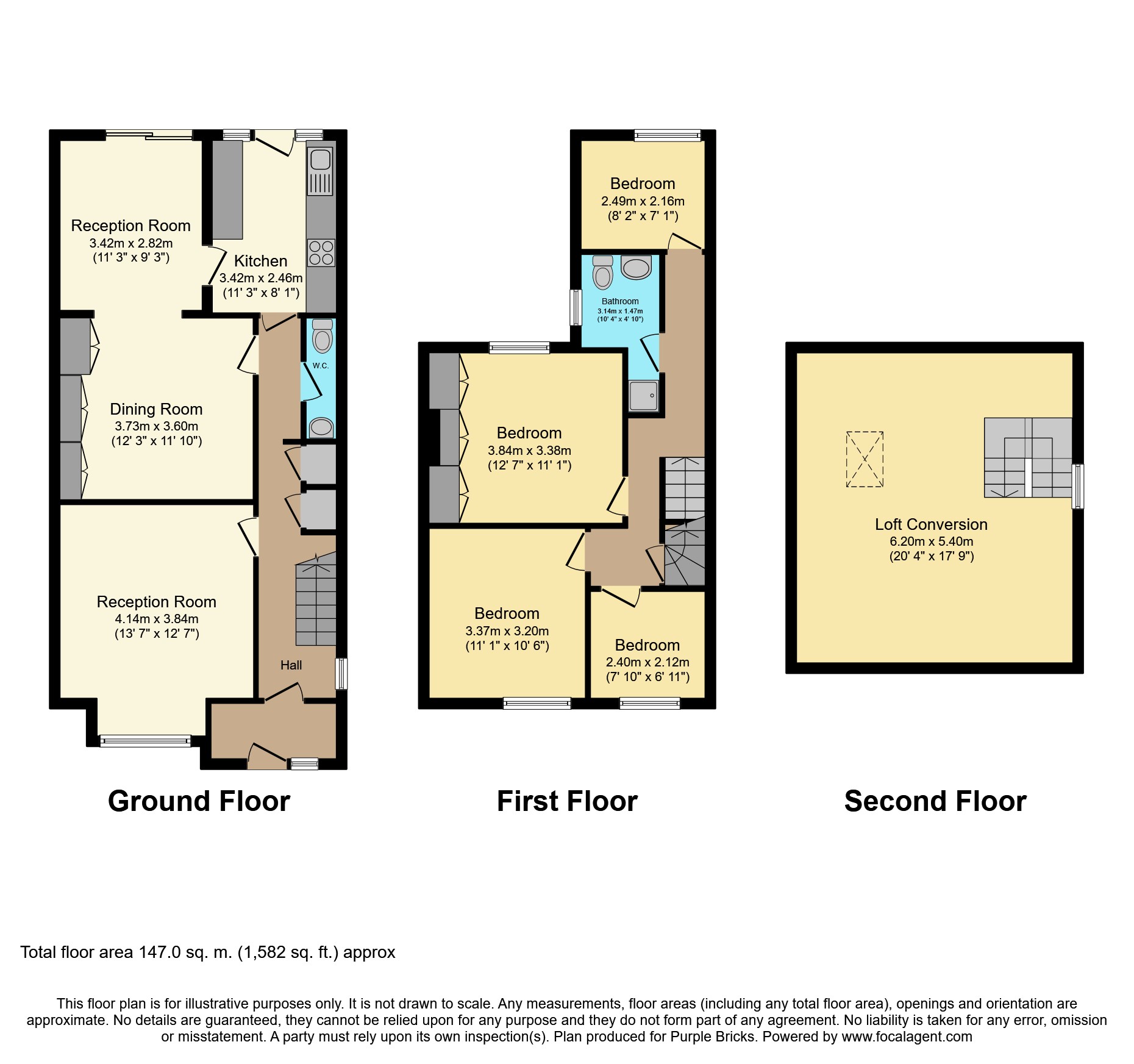 Stanwell Road, Ashford TW15, 4 bedroom terraced house for sale