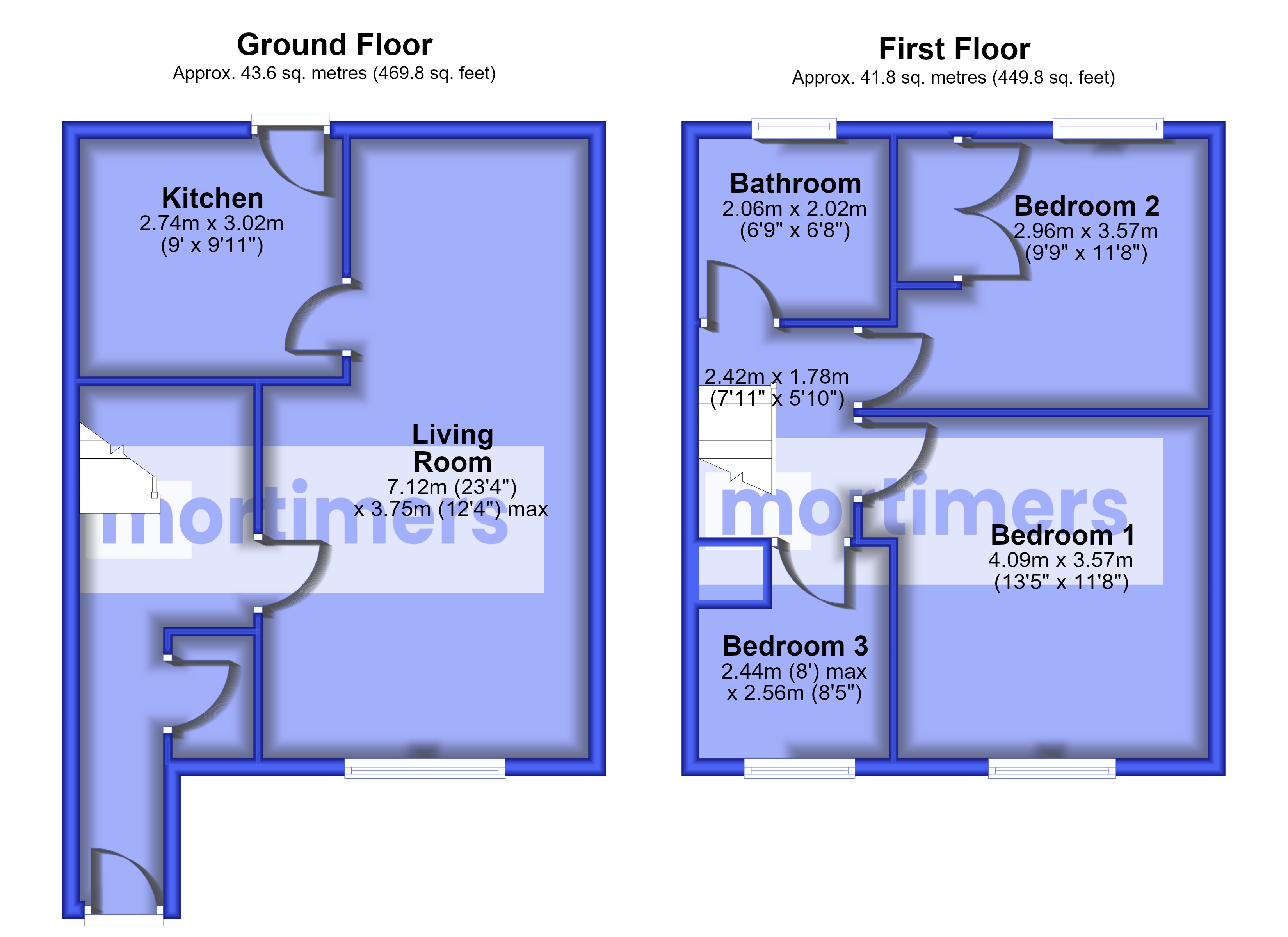 28A,, Lancaster Drive, Accrington floorplan
