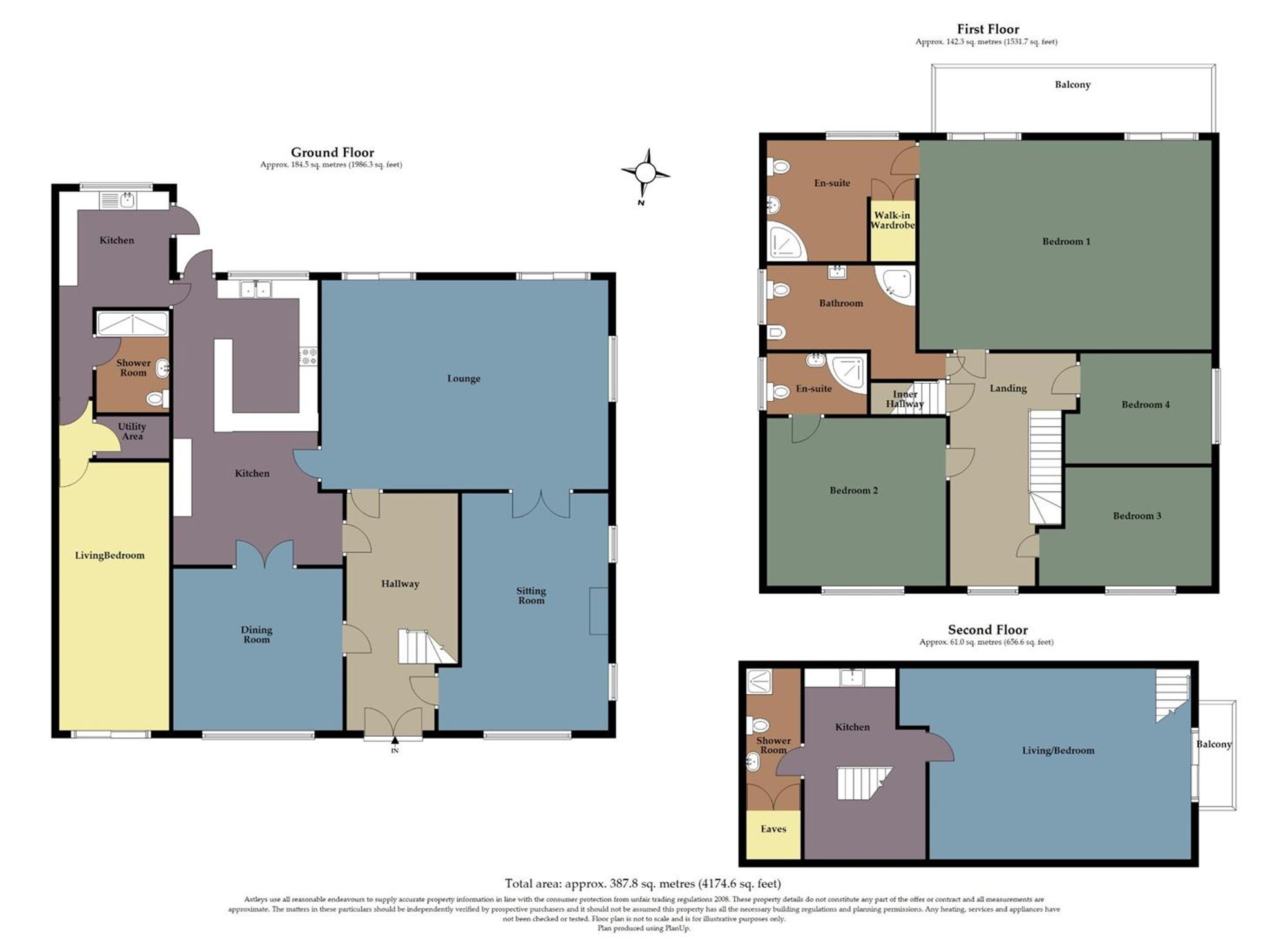 Bryngower House, Swansea floorplan
