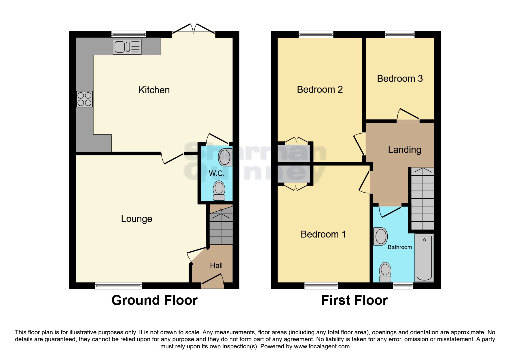 34, Little London, Spalding floorplan