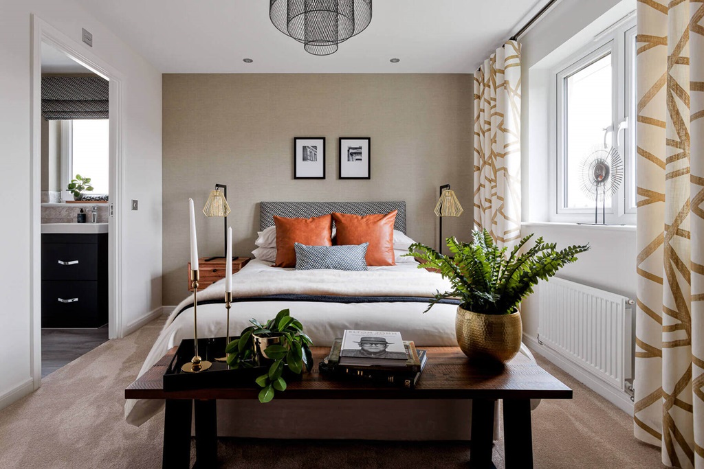 The Main Bedroom Looks Out Onto The Rear Garden