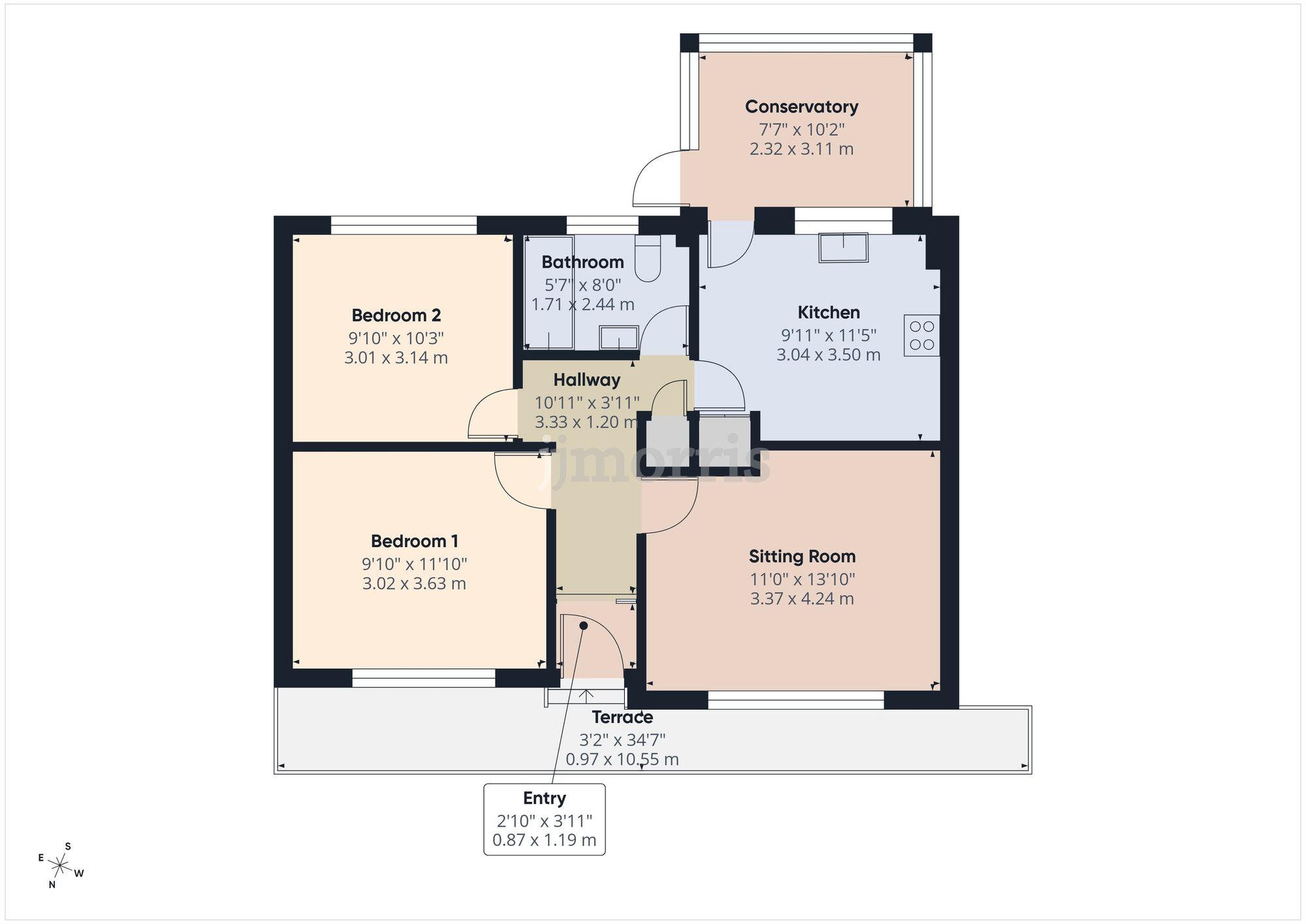 25 Heol Dewi, Fishguard floorplan