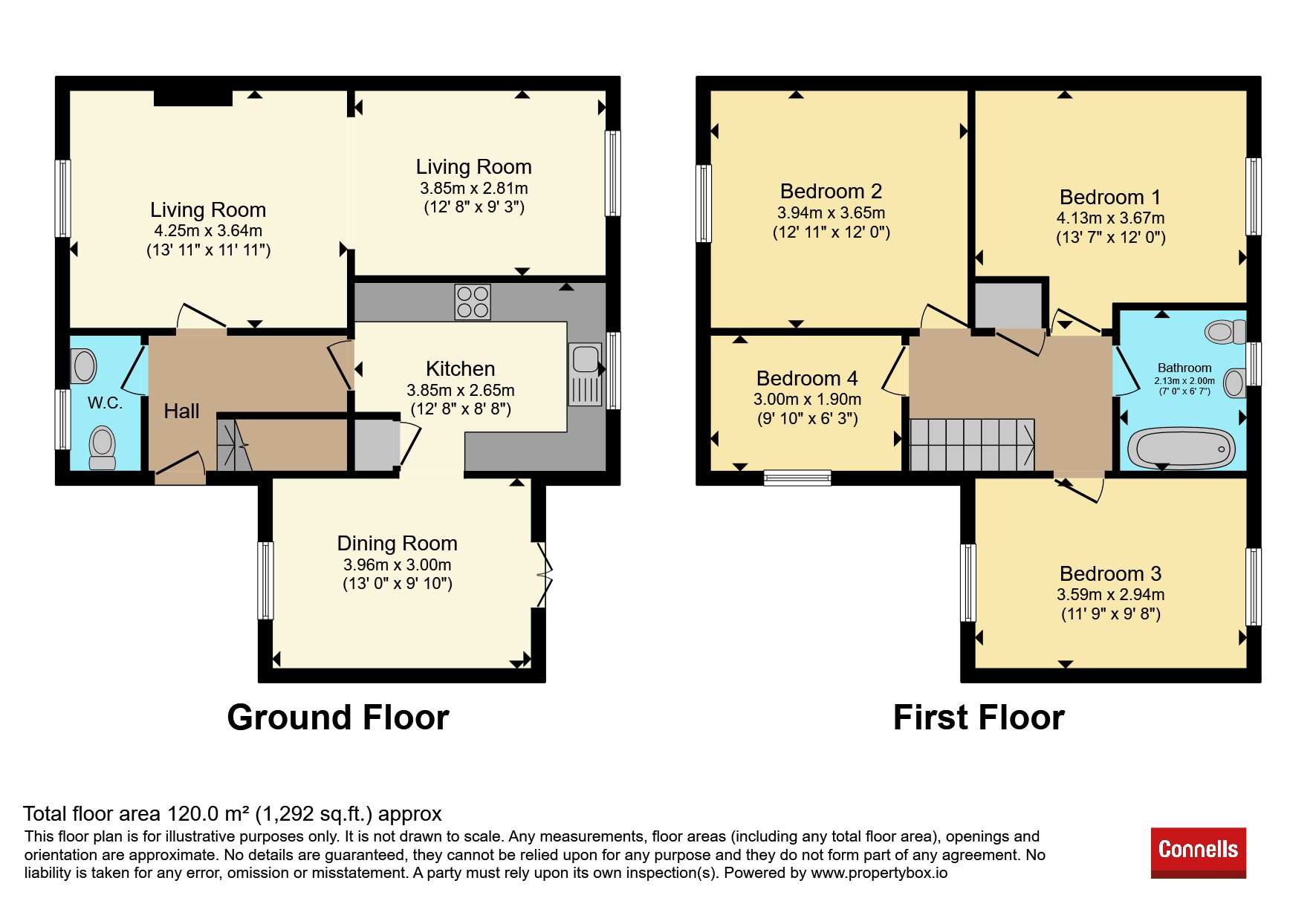 5, Moors Close, Colchester floorplan