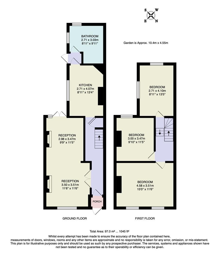 37, Fairfield Road, London floorplan