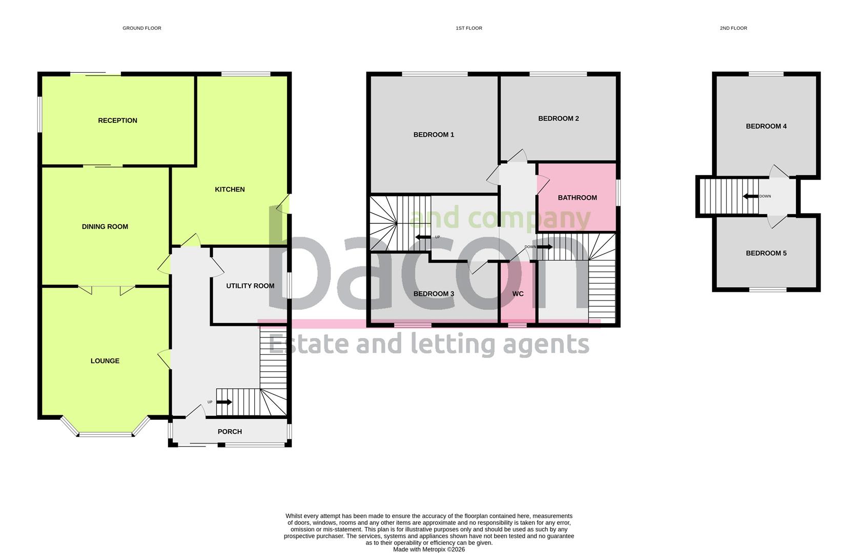43, Church Road, Worthing floorplan