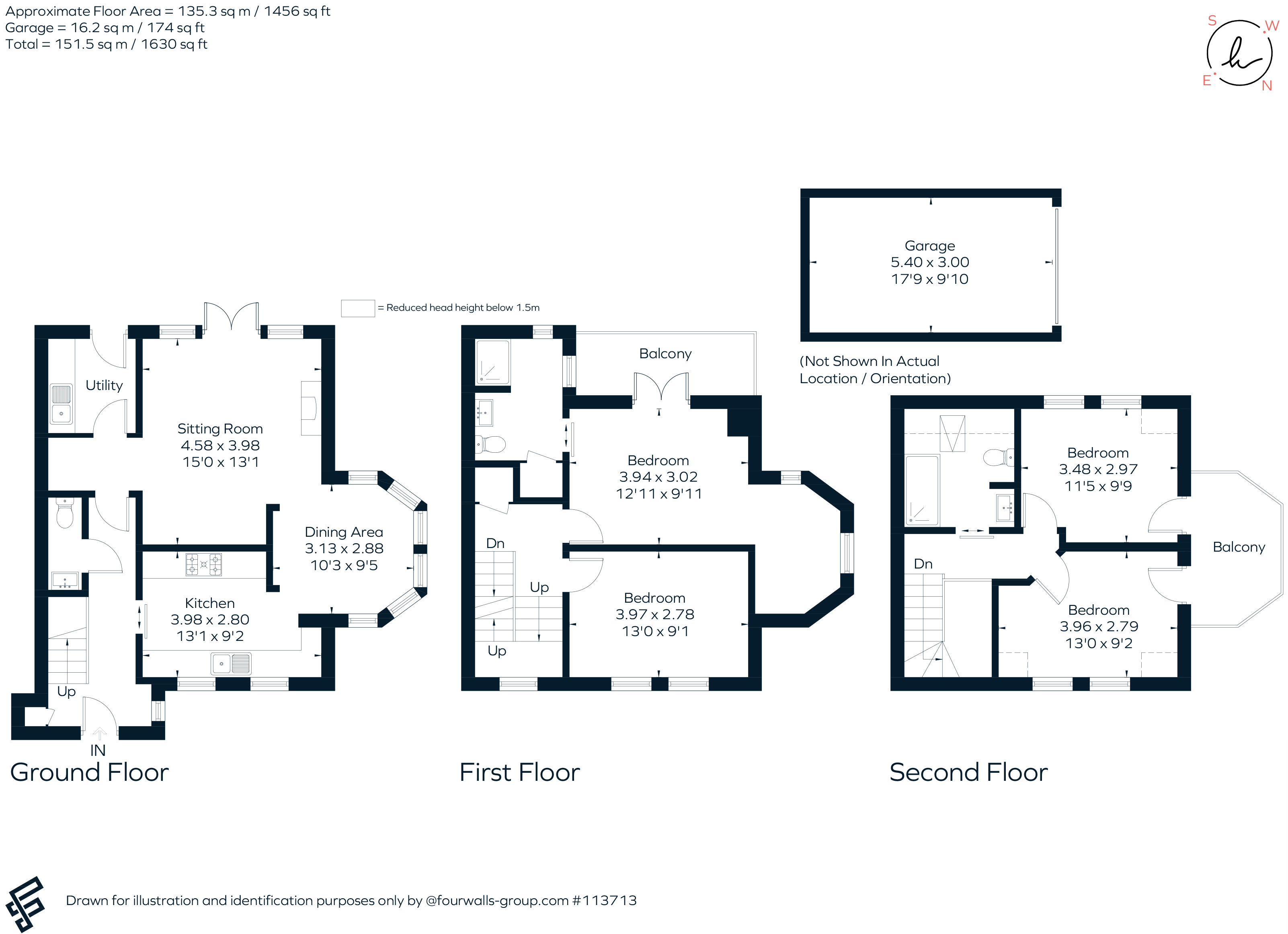 13, John Eggars Square, Alton floorplan