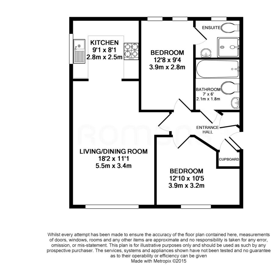 2 Bedrooms Flat for sale in Austin Way, Bracknell, Berkshire RG12