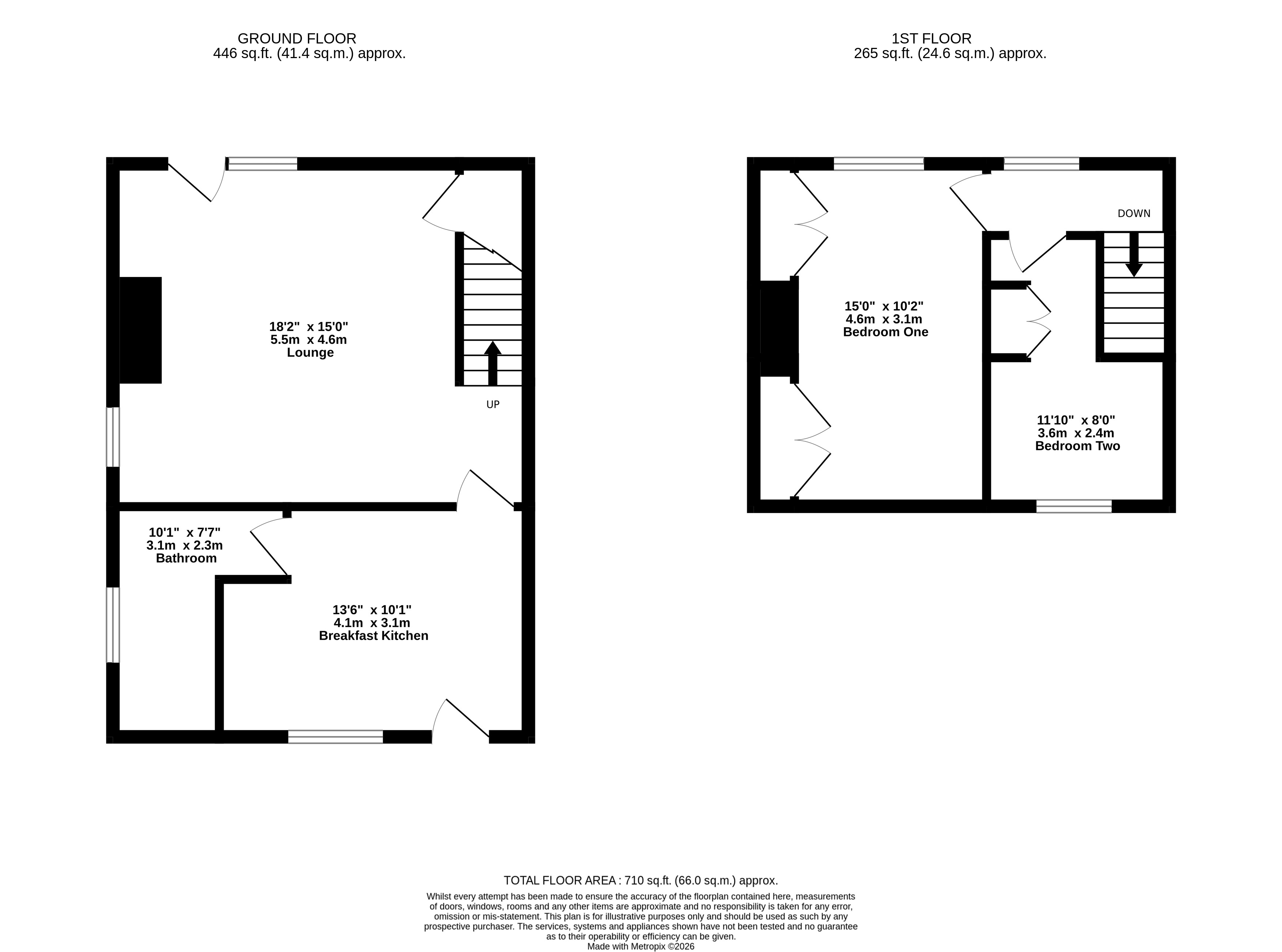 Dale Cottage, 52, Rowley Lane, Huddersfield floorplan