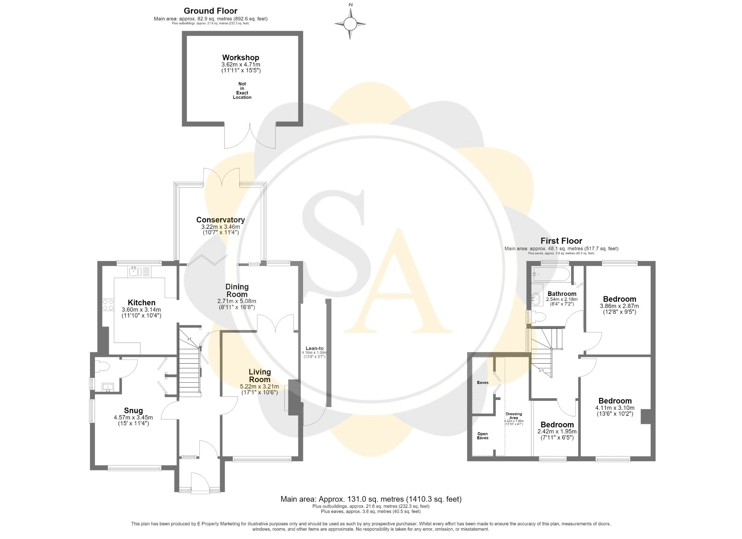 62 Cranmore Gardens, Aldershot floorplan