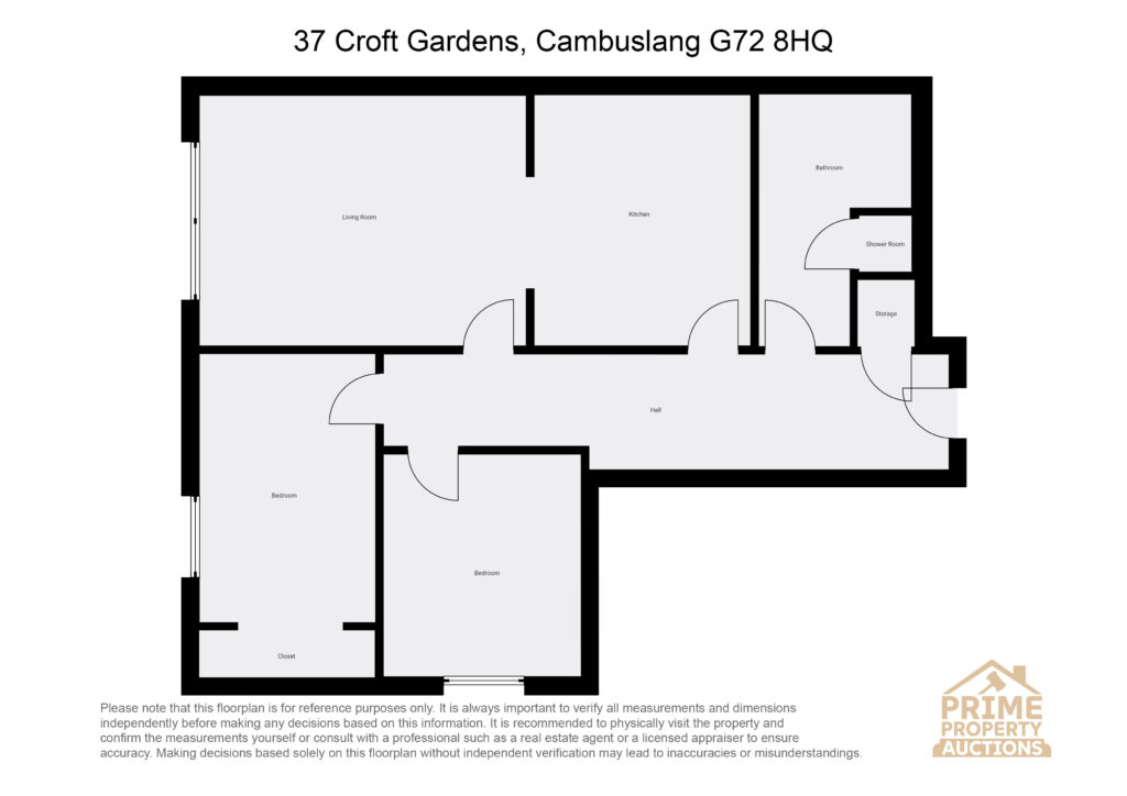 37, Croft Gardens, Glasgow floorplan