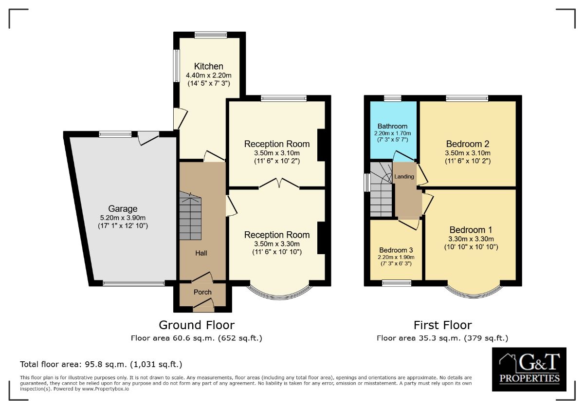 72 Windsor Grove, Stourbridge floorplan