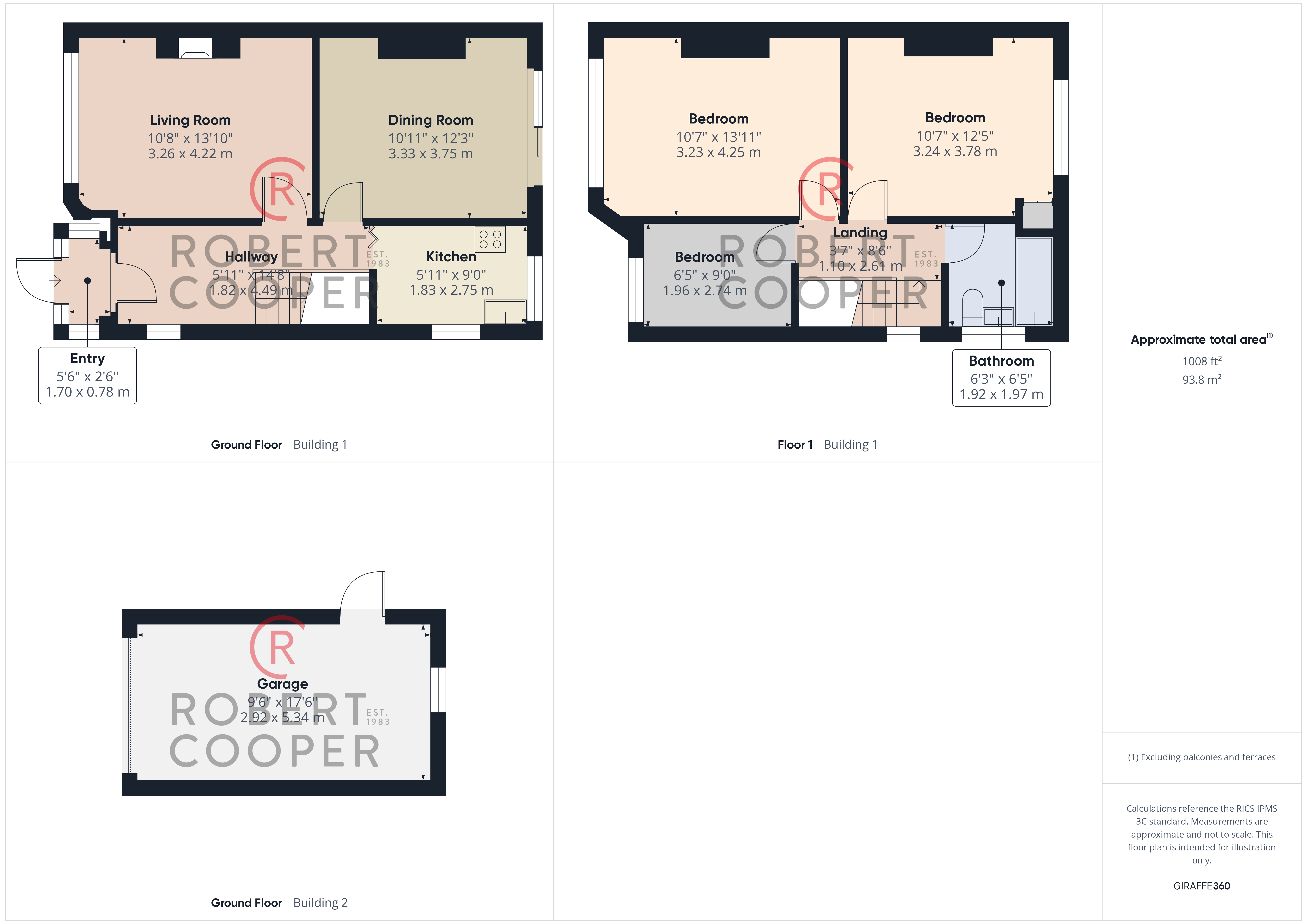 298, Long Drive, South Ruislip floorplan