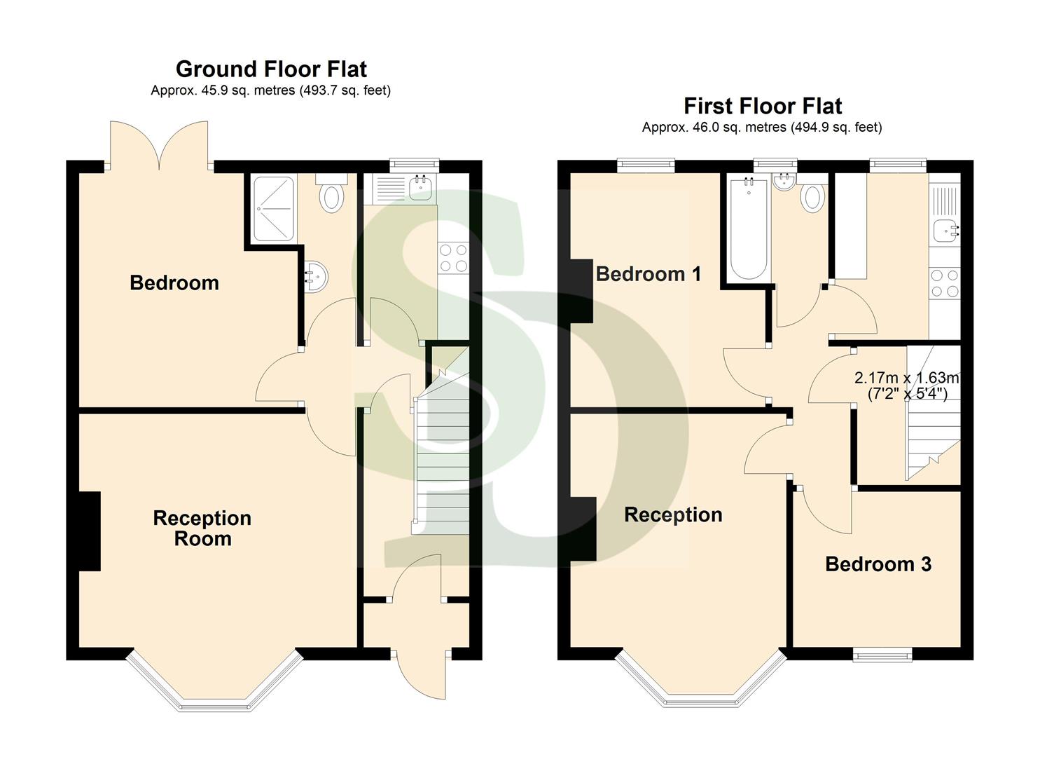 56, Colenso Road, Ilford floorplan