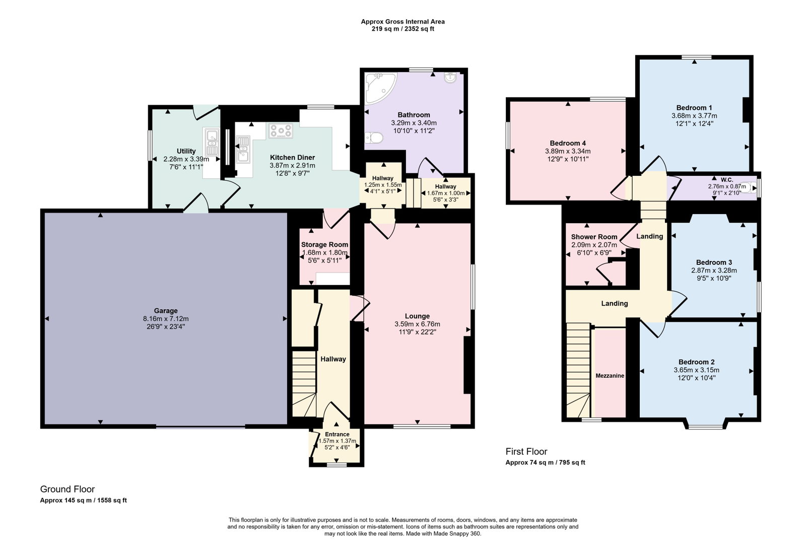 Moresby Park Farm, Moresby Parks Road, Whitehaven floorplan