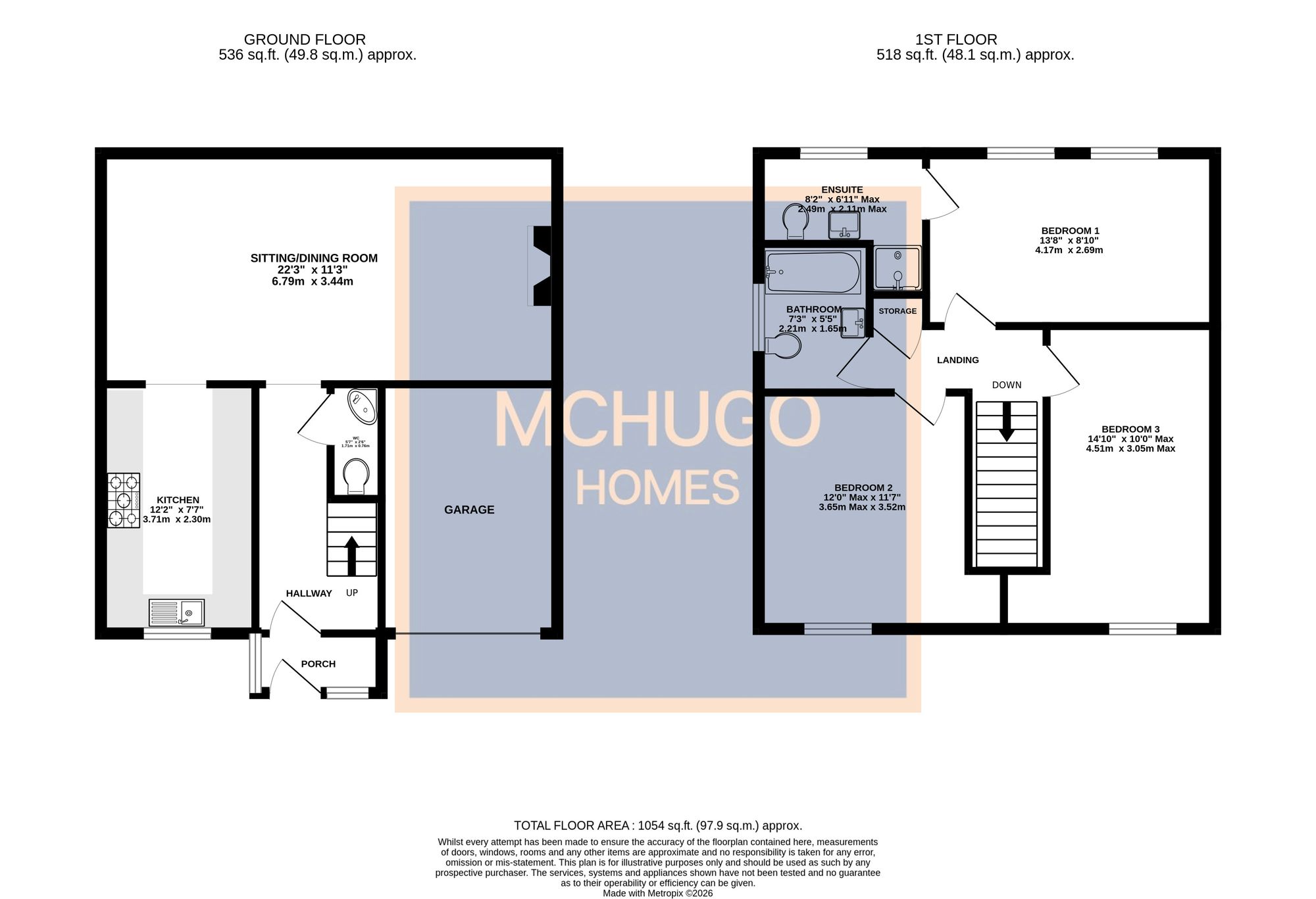 7 Parkfield Close, Birmingham floorplan