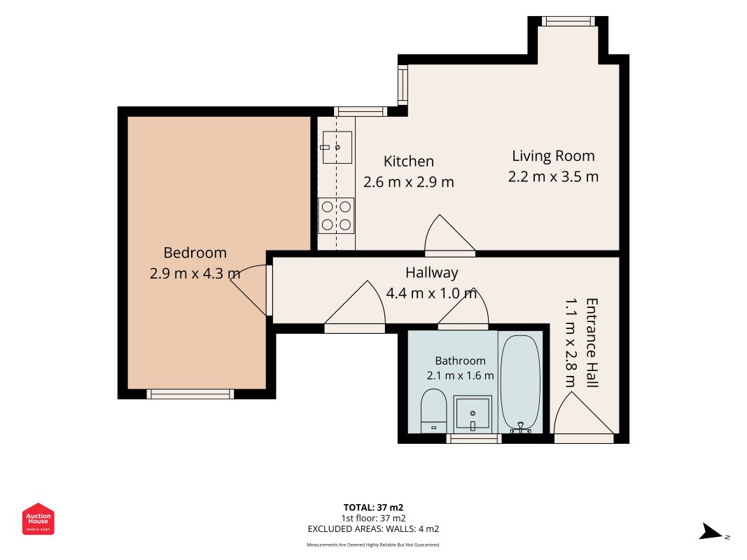 Number 8 Lime Square (2FF) City Road, Newcastle upon Tyne floorplan