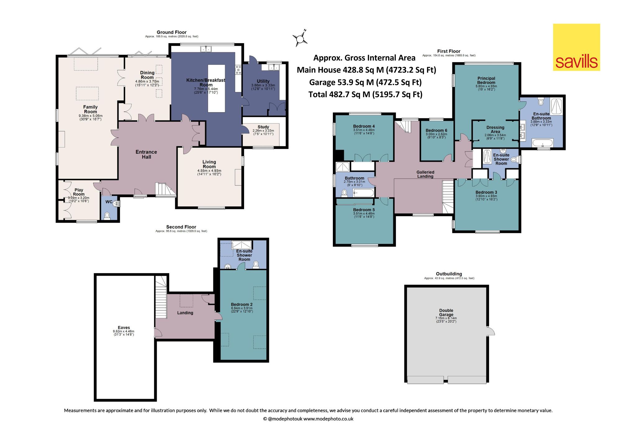Heacorner,, Mill Road, Dunmow floorplan