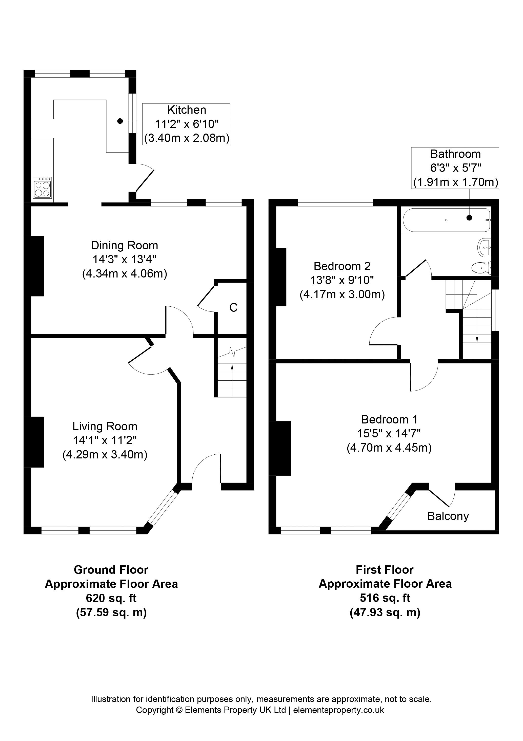 2 Bedrooms End terrace house for sale in Stornoway Road, Southend-On-Sea SS2