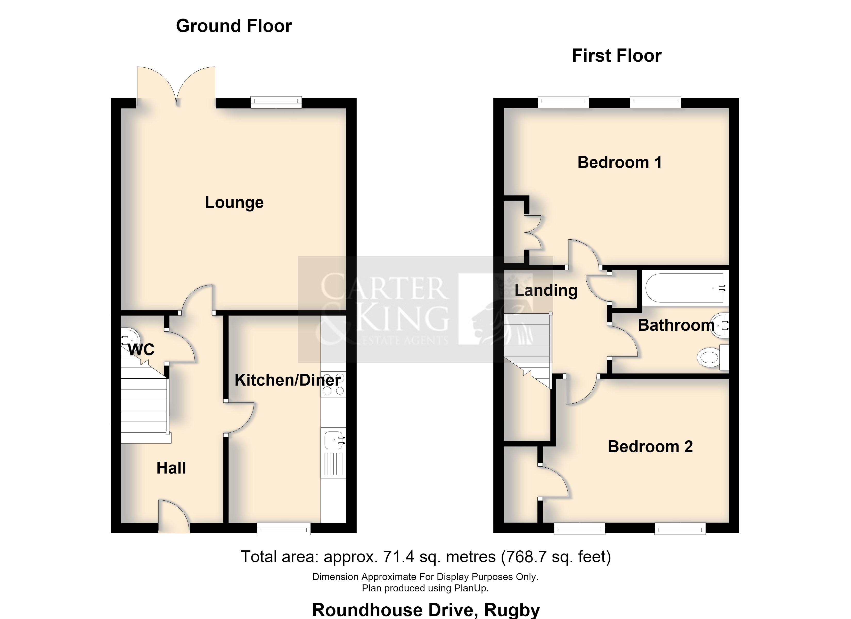 23, Roundhouse Drive, Rugby floorplan