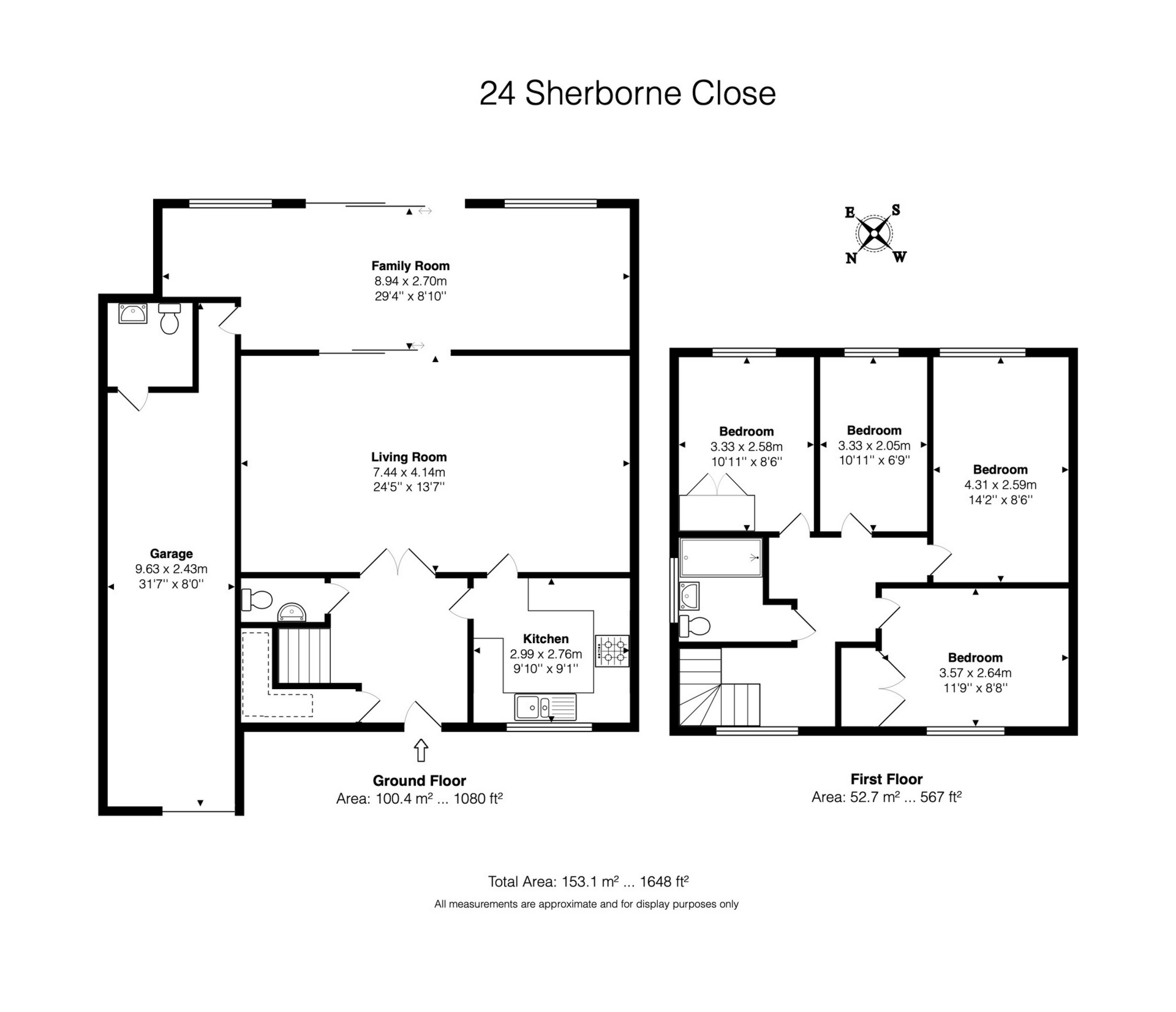 24, Sherborne Close, Colnbrook floorplan