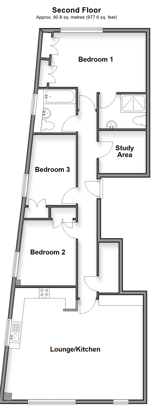 Landport Terrace, Portsmouth floorplan