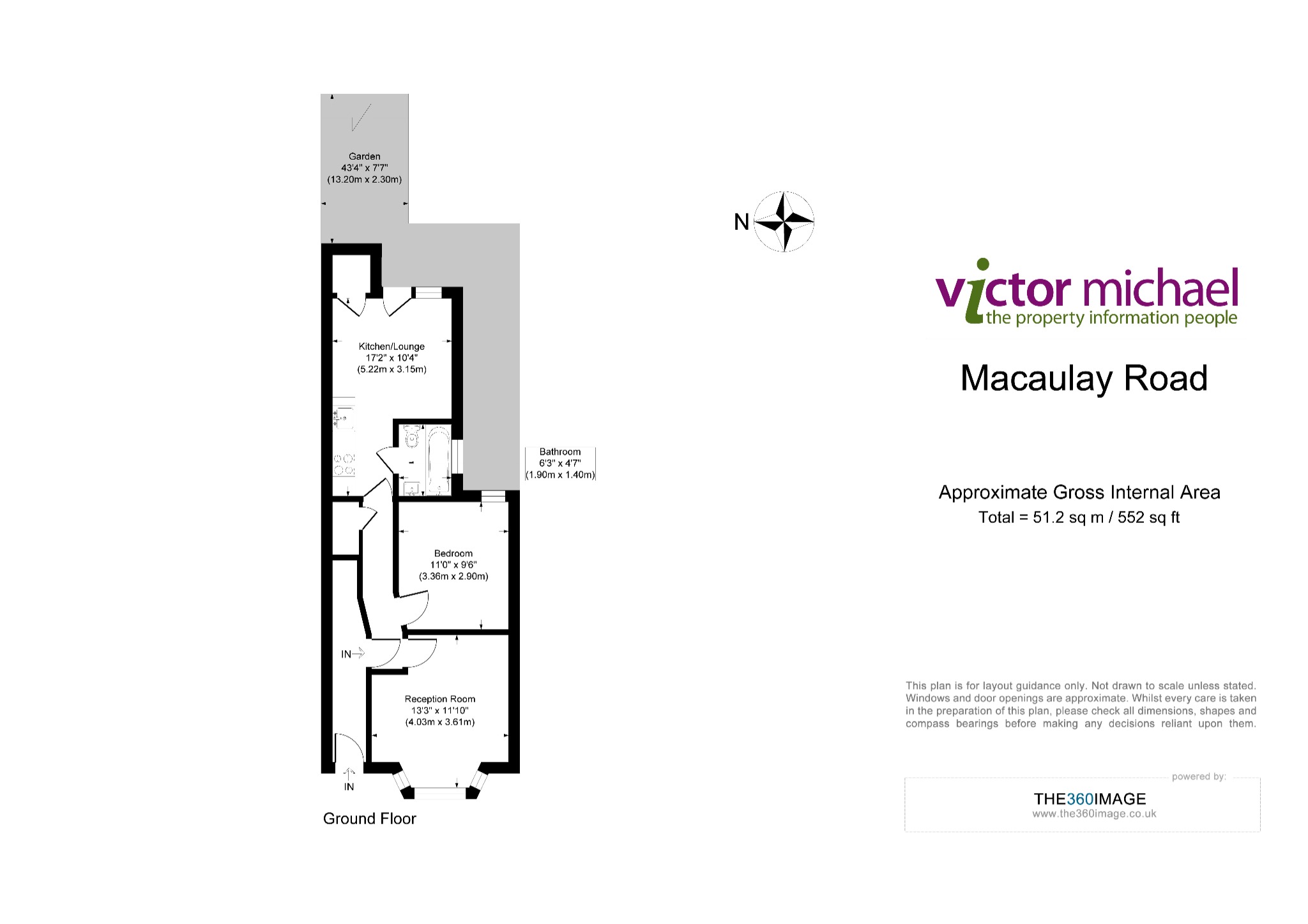 47A Macaulay Road, London, Greater London floorplan