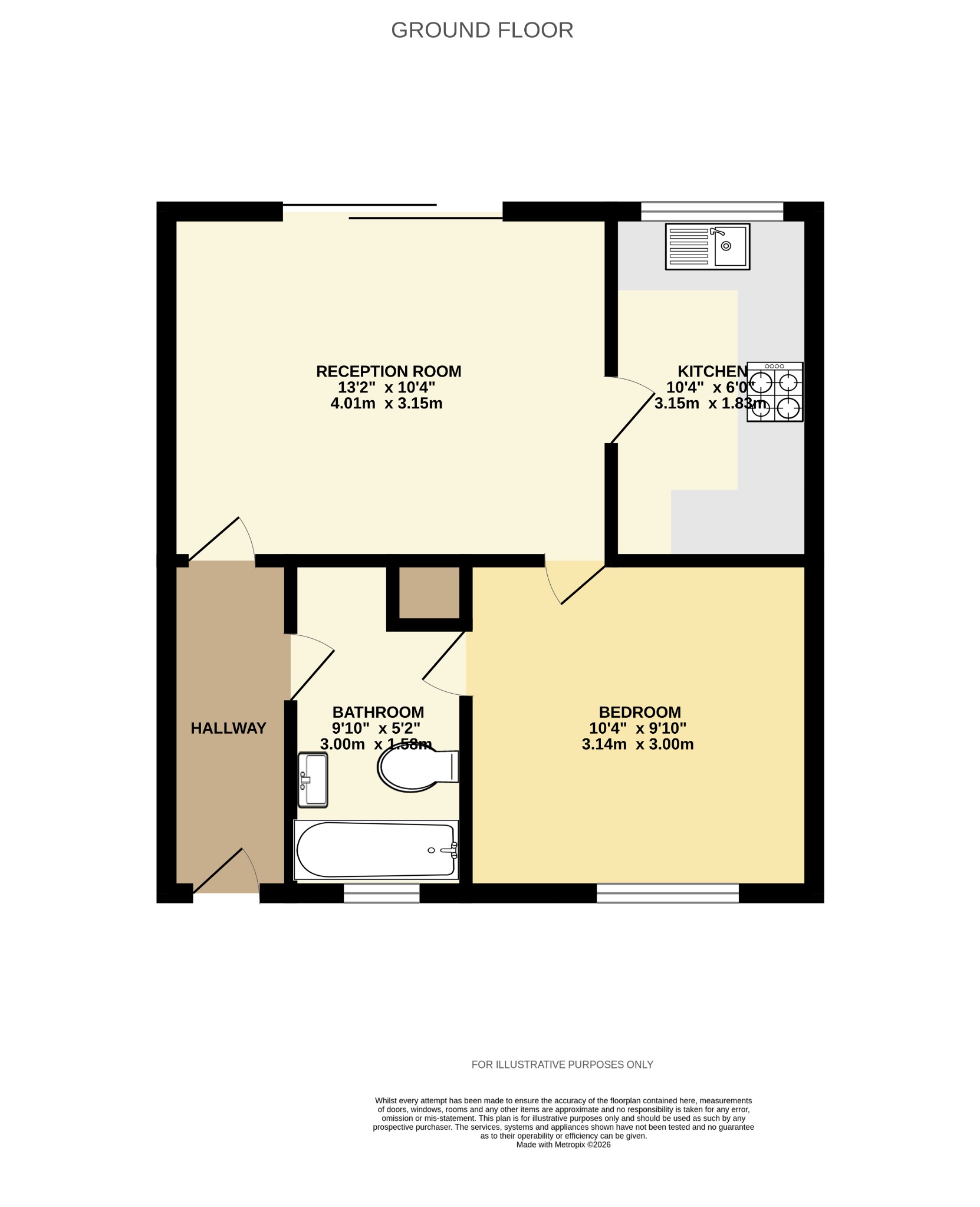 35 Landen Court, Finchampstead Road, Berkshire floorplan