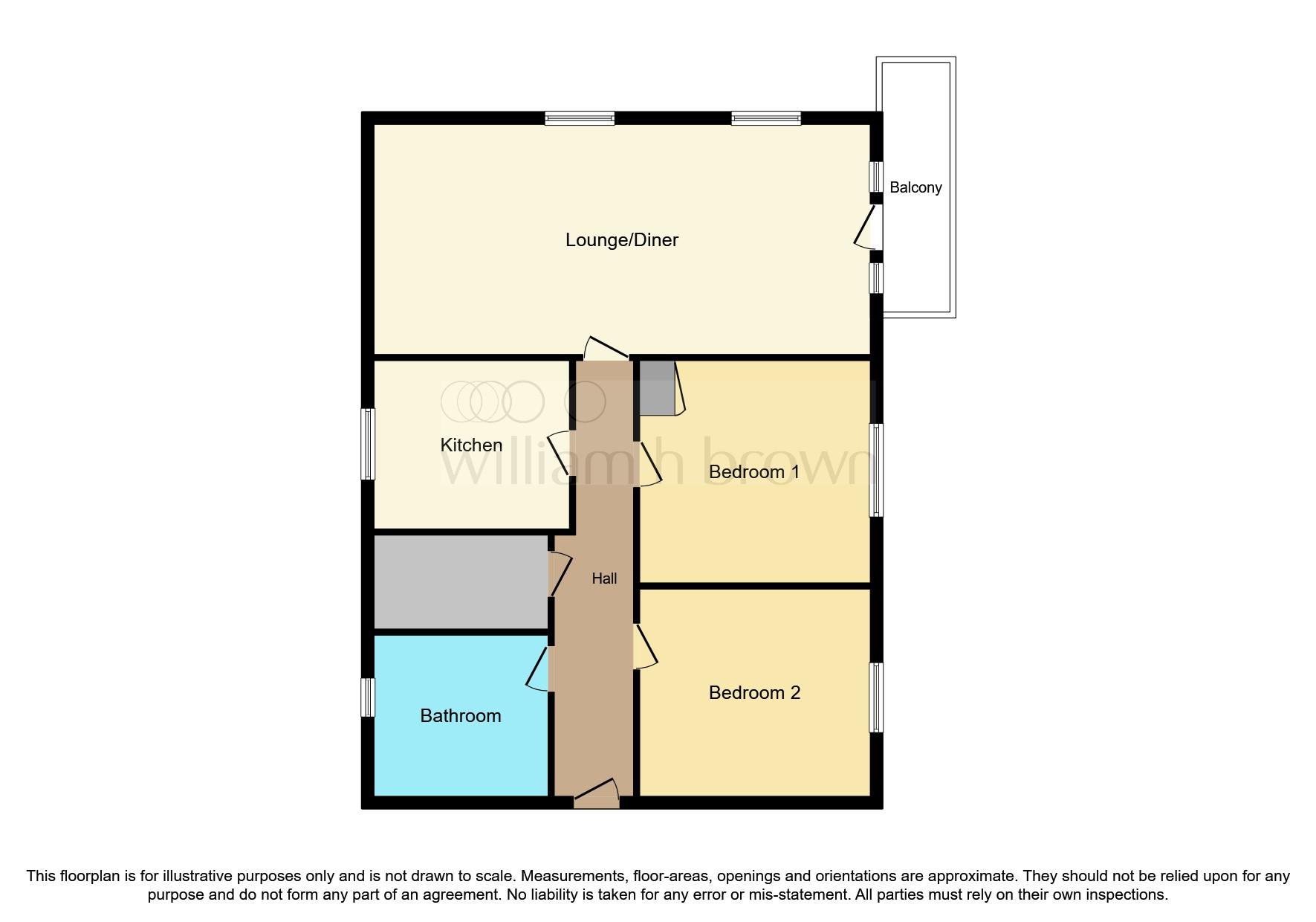 Mandarin Street, West Hunsbury, Northampton NN4, 2 bedroom flat for