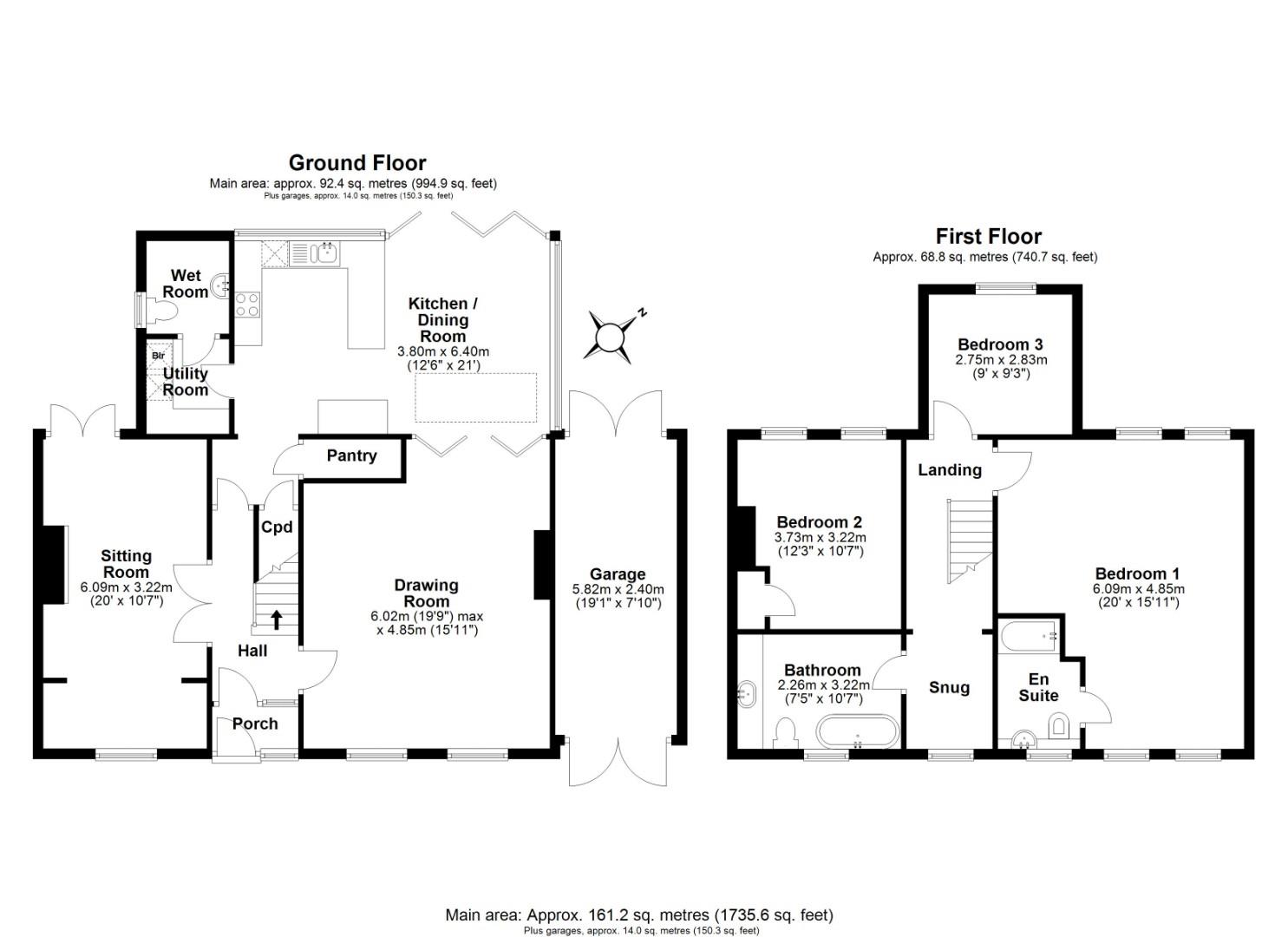 Crocory 2A, Millington Road, Cambridge floorplan